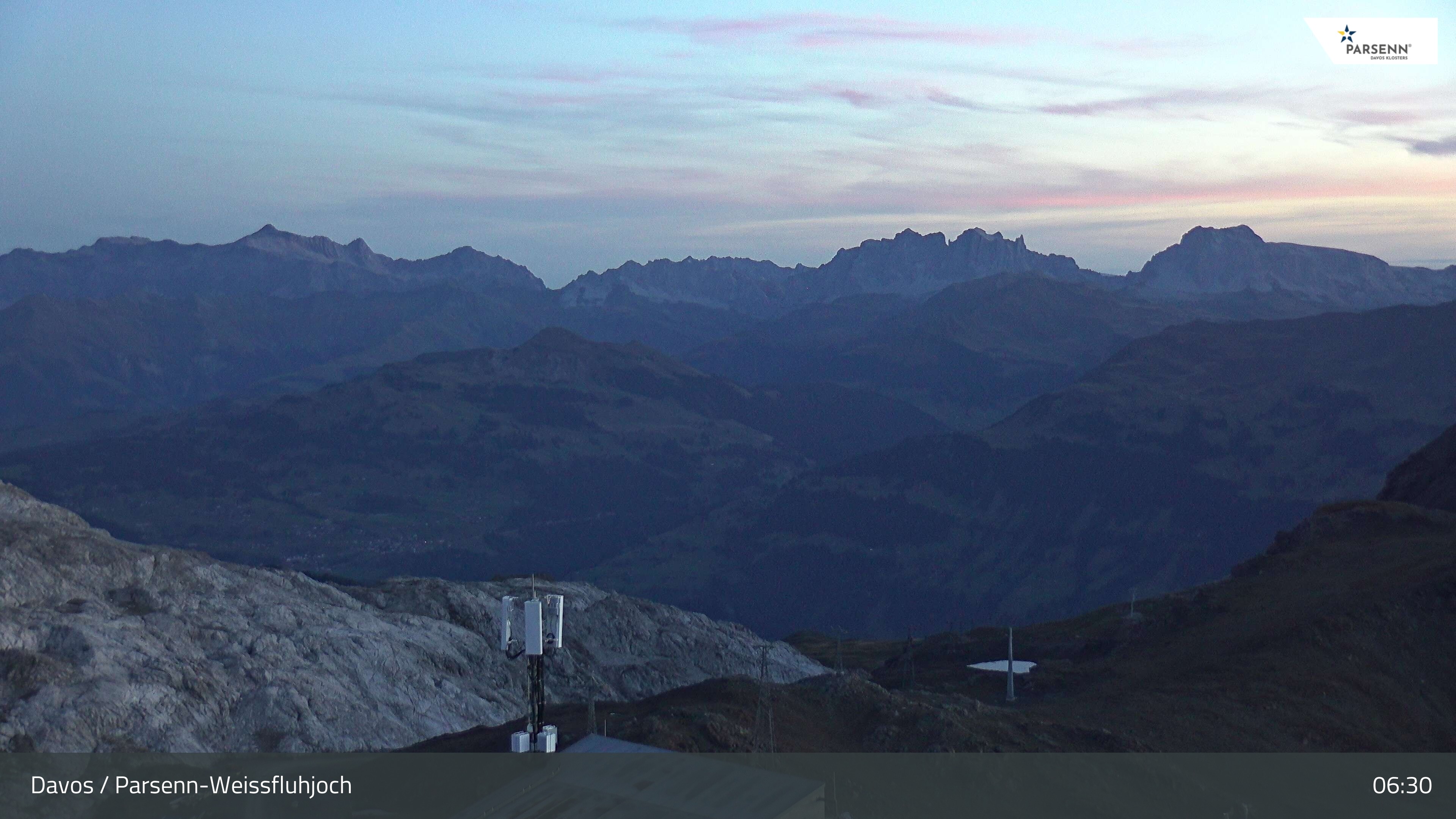 Archiv Foto Webcam Weissfluhjoch - Schifer