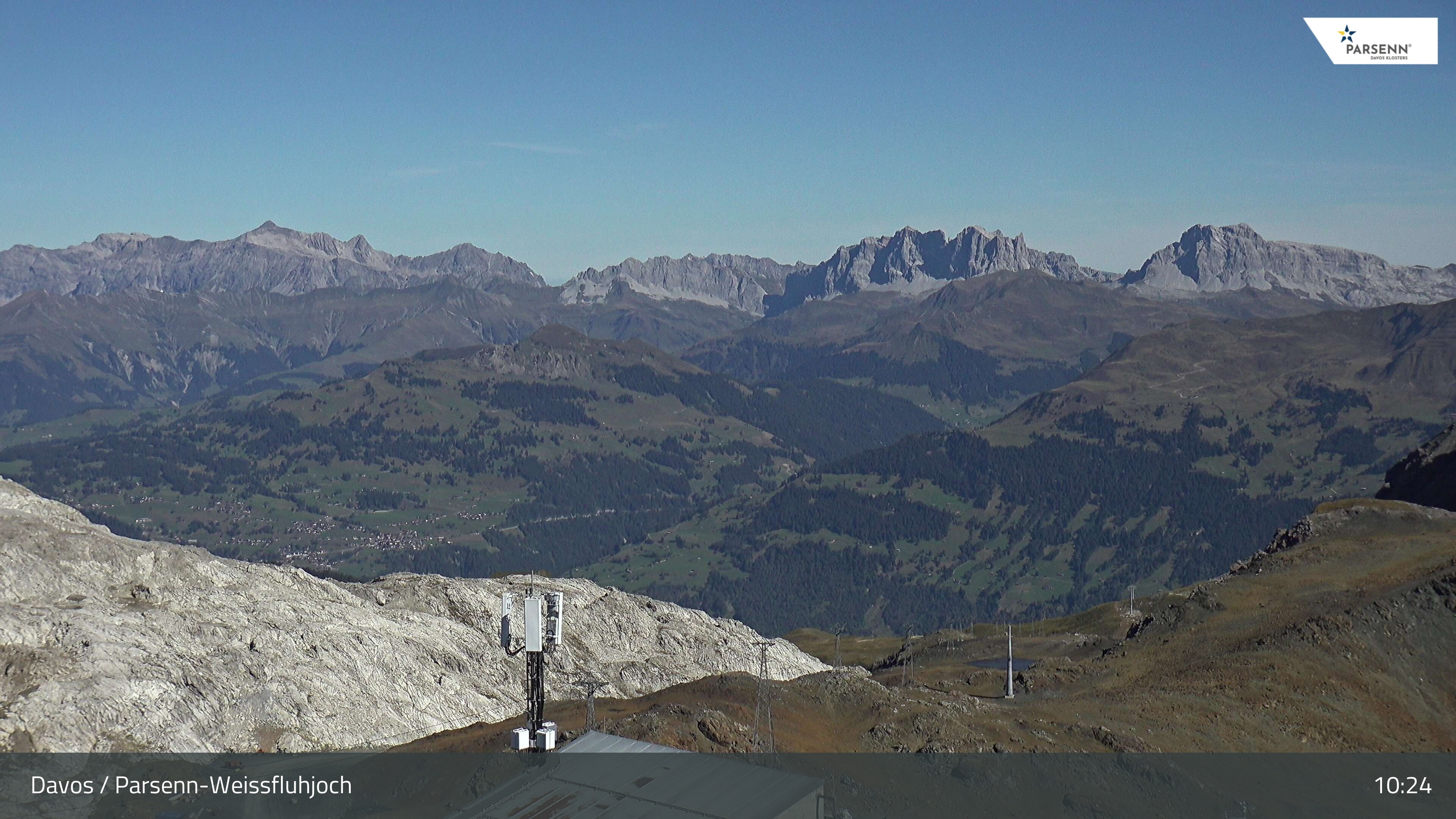 Archiv Foto Webcam Weissfluhjoch - Schifer