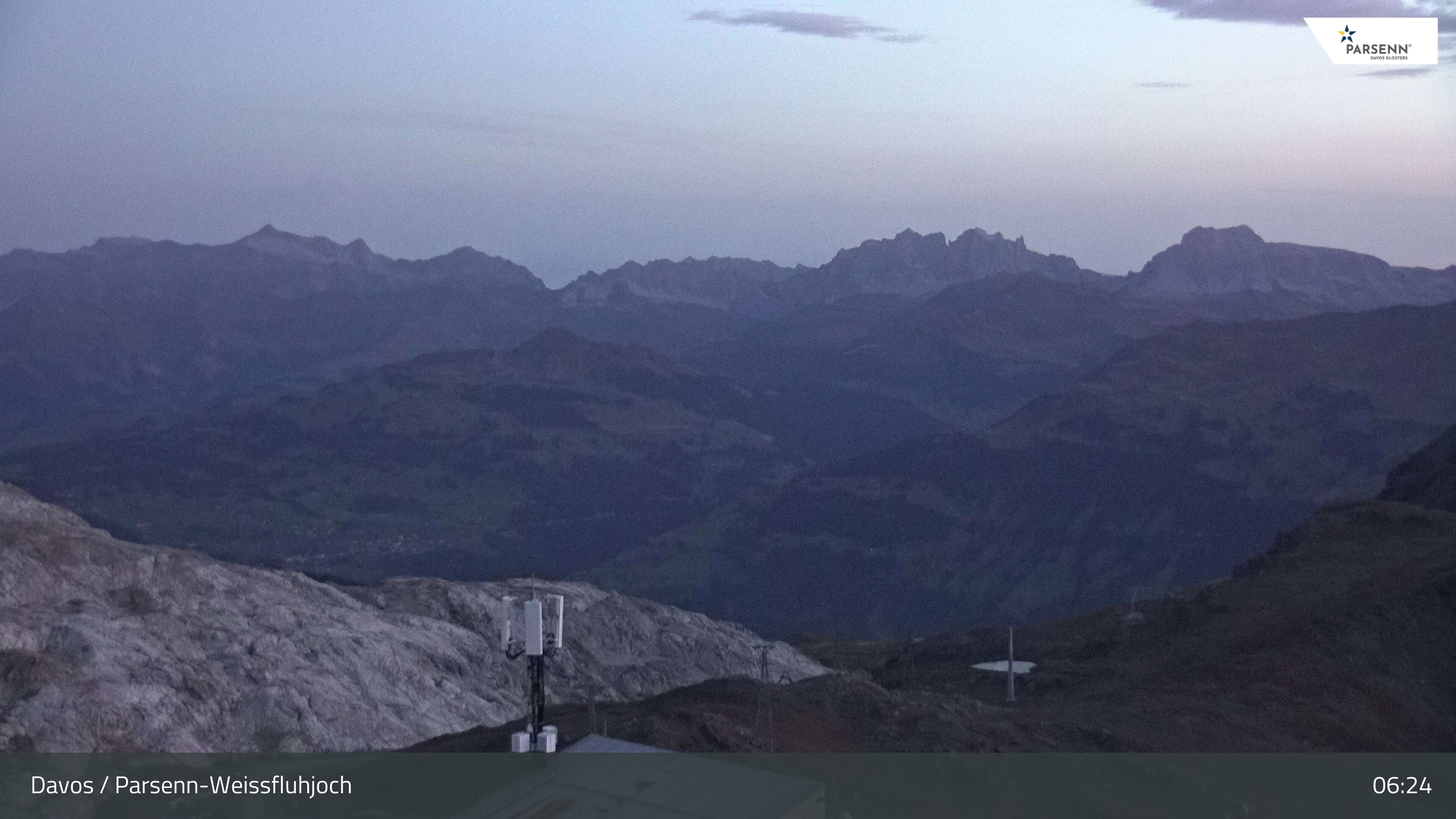 Archiv Foto Webcam Weissfluhjoch - Schifer