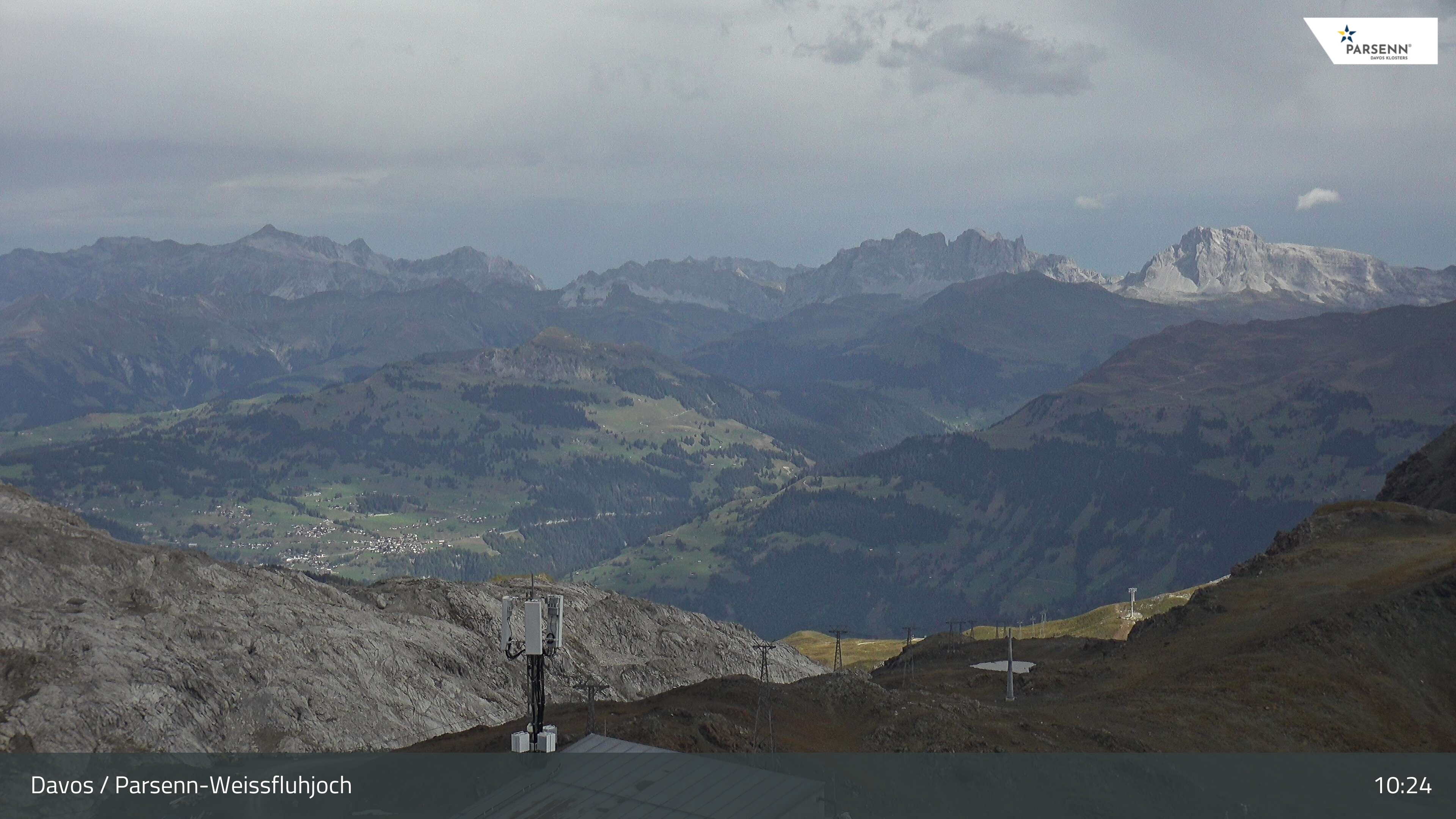 Archiv Foto Webcam Weissfluhjoch - Schifer