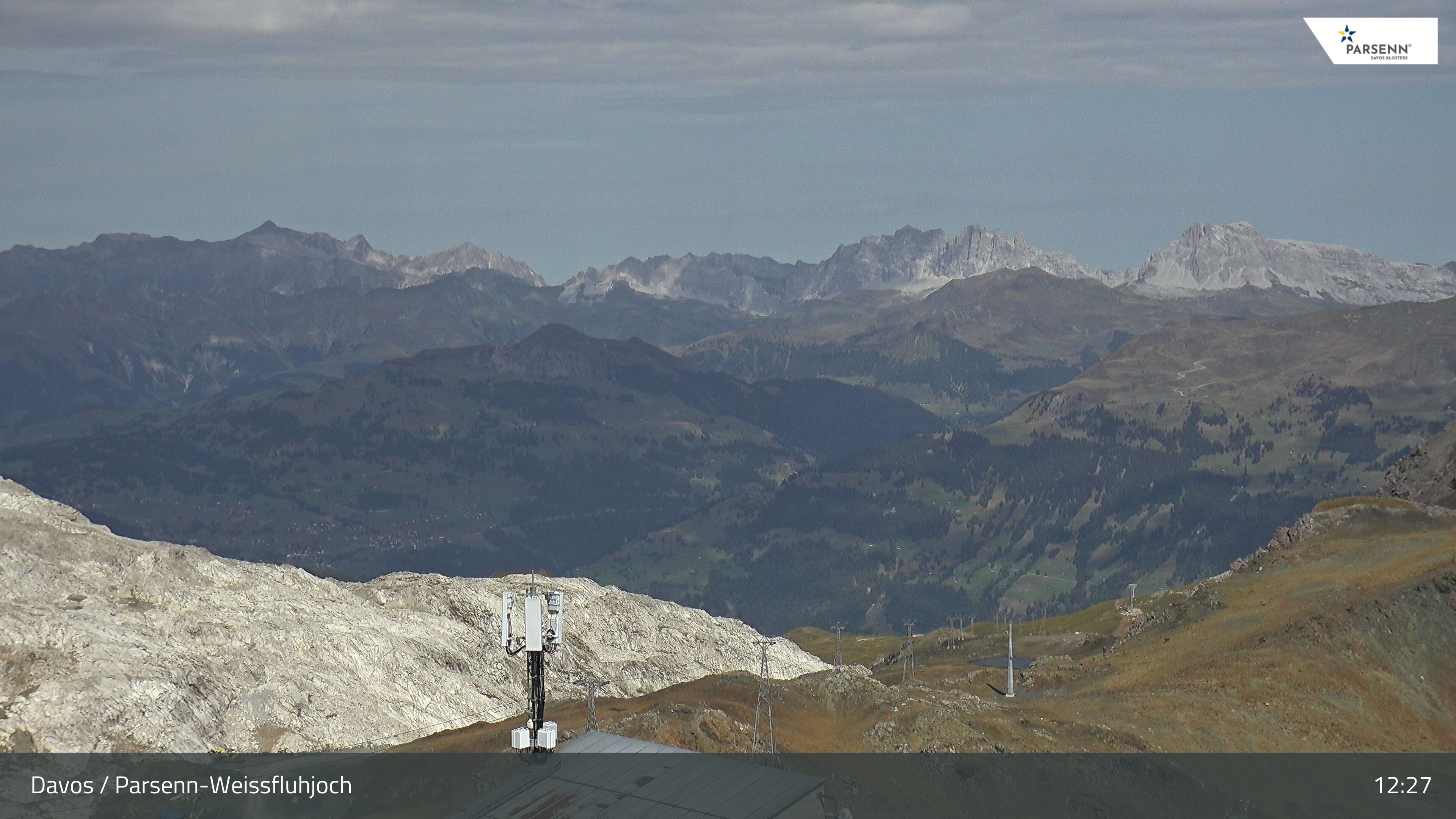 Archiv Foto Webcam Weissfluhjoch - Schifer