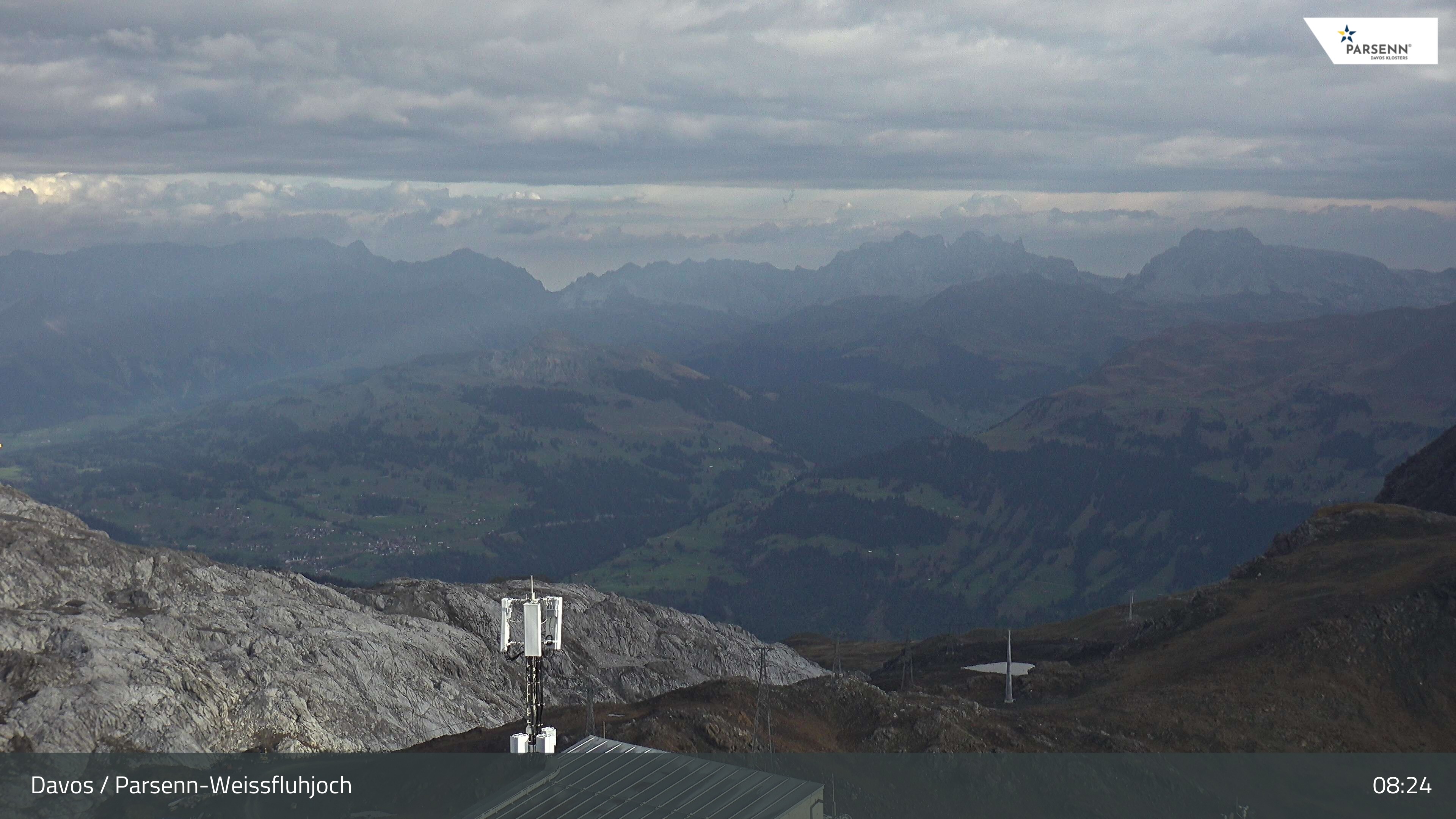 Archiv Foto Webcam Weissfluhjoch - Schifer