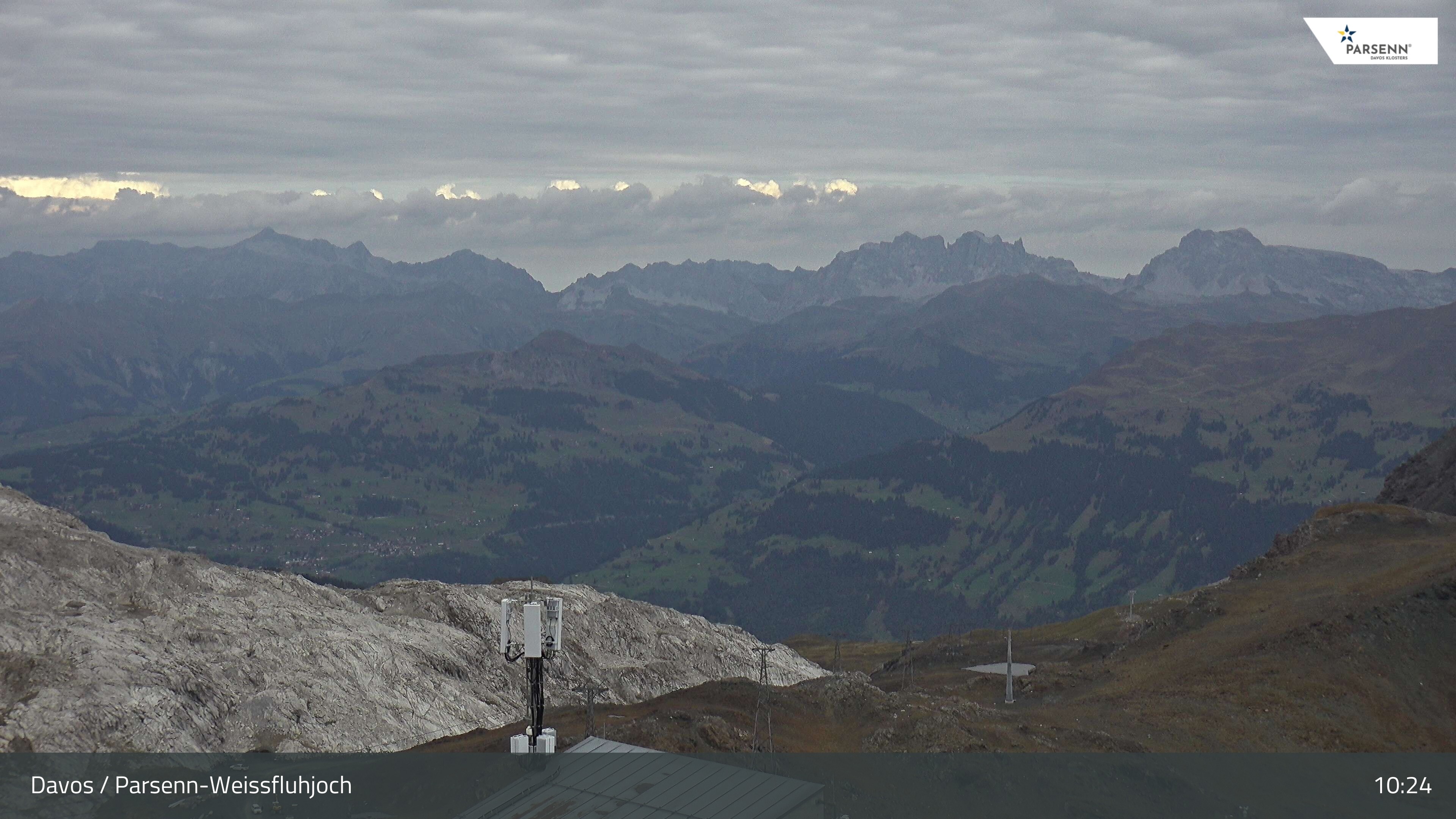 Archiv Foto Webcam Weissfluhjoch - Schifer