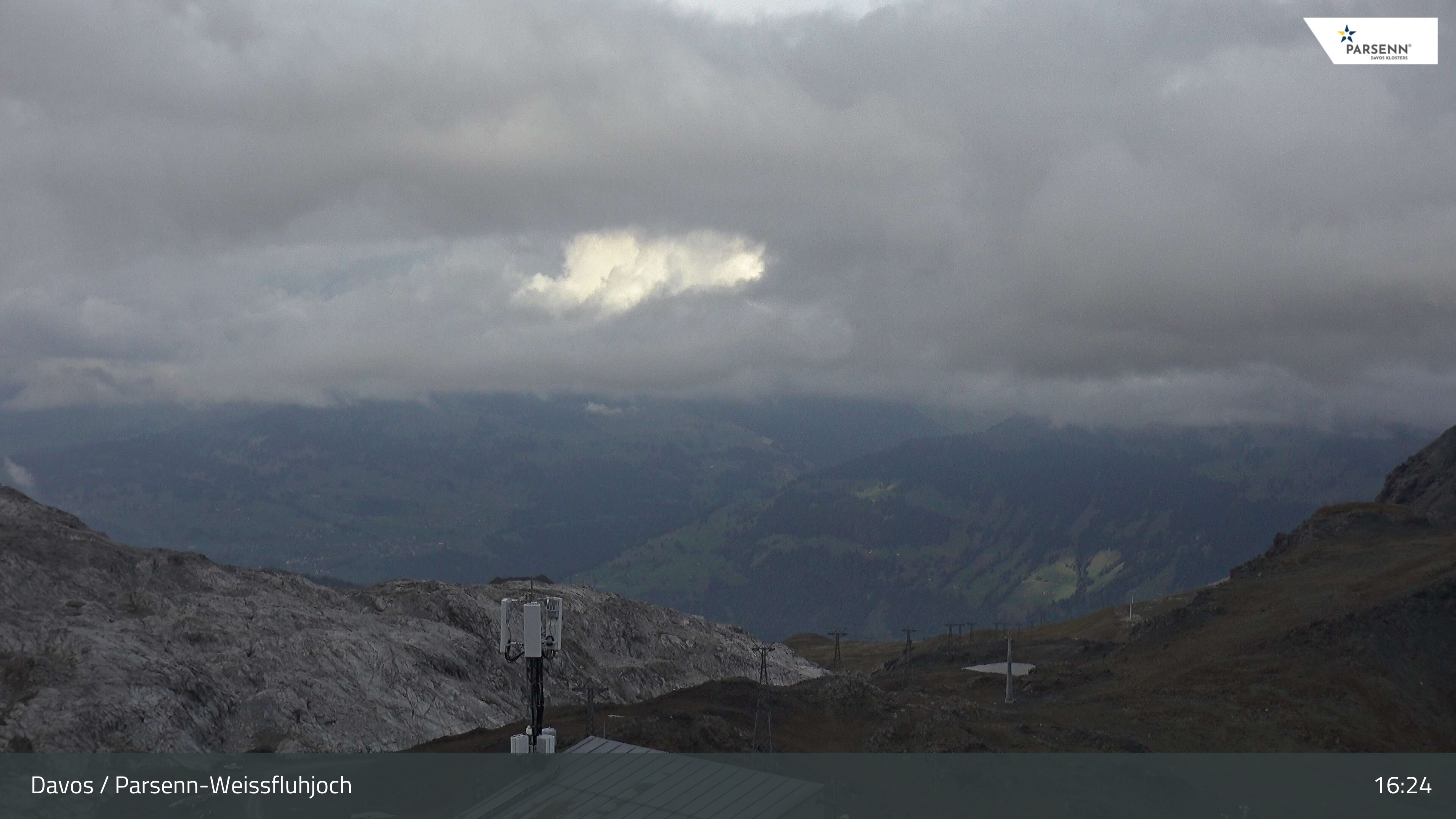 Archiv Foto Webcam Weissfluhjoch - Schifer