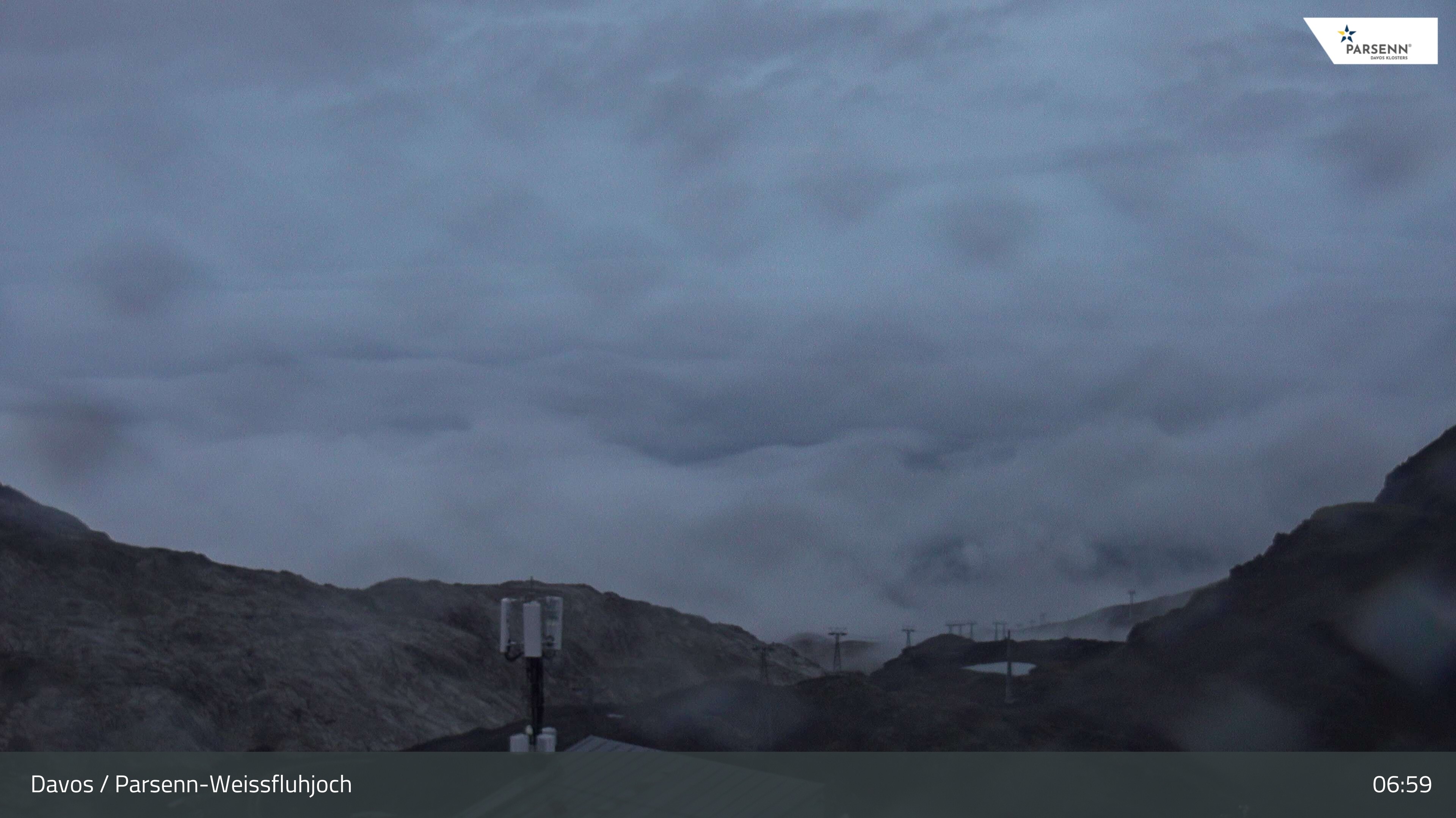 Archived image Webcam Weissfluhjoch, Davos Klosters
