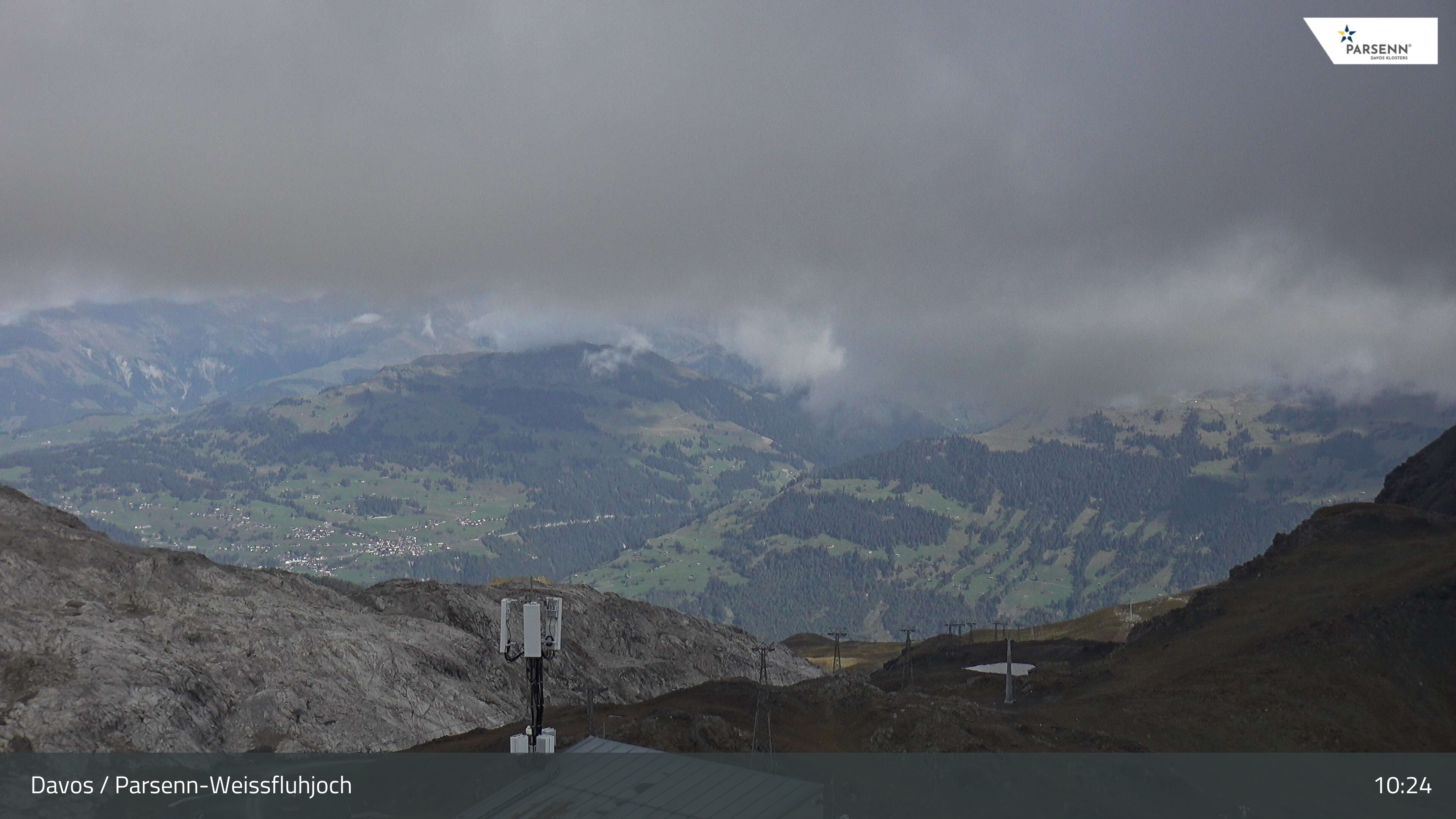 Archiv Foto Webcam Weissfluhjoch - Schifer