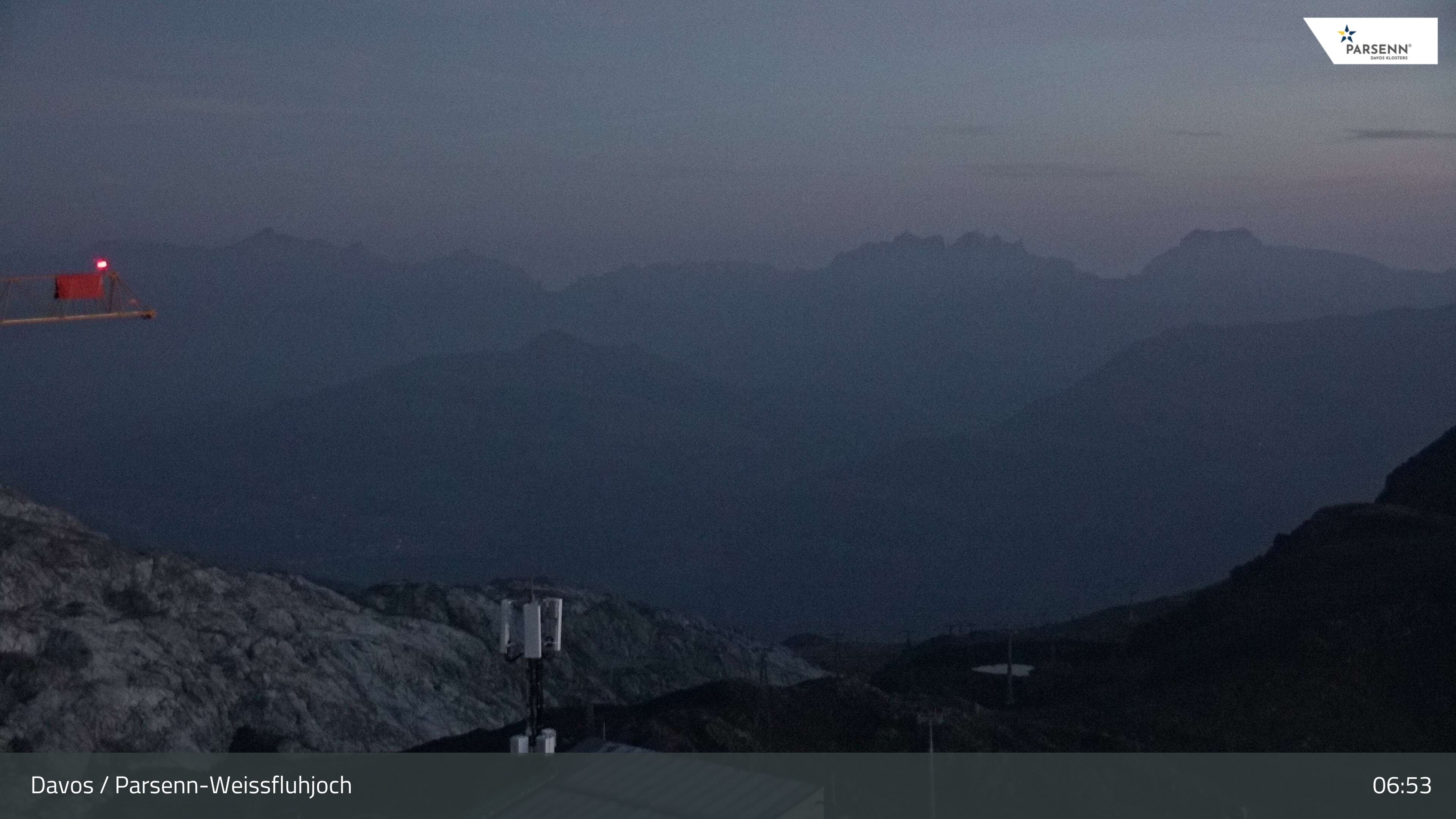 Archiv Foto Webcam Weissfluhjoch - Schifer