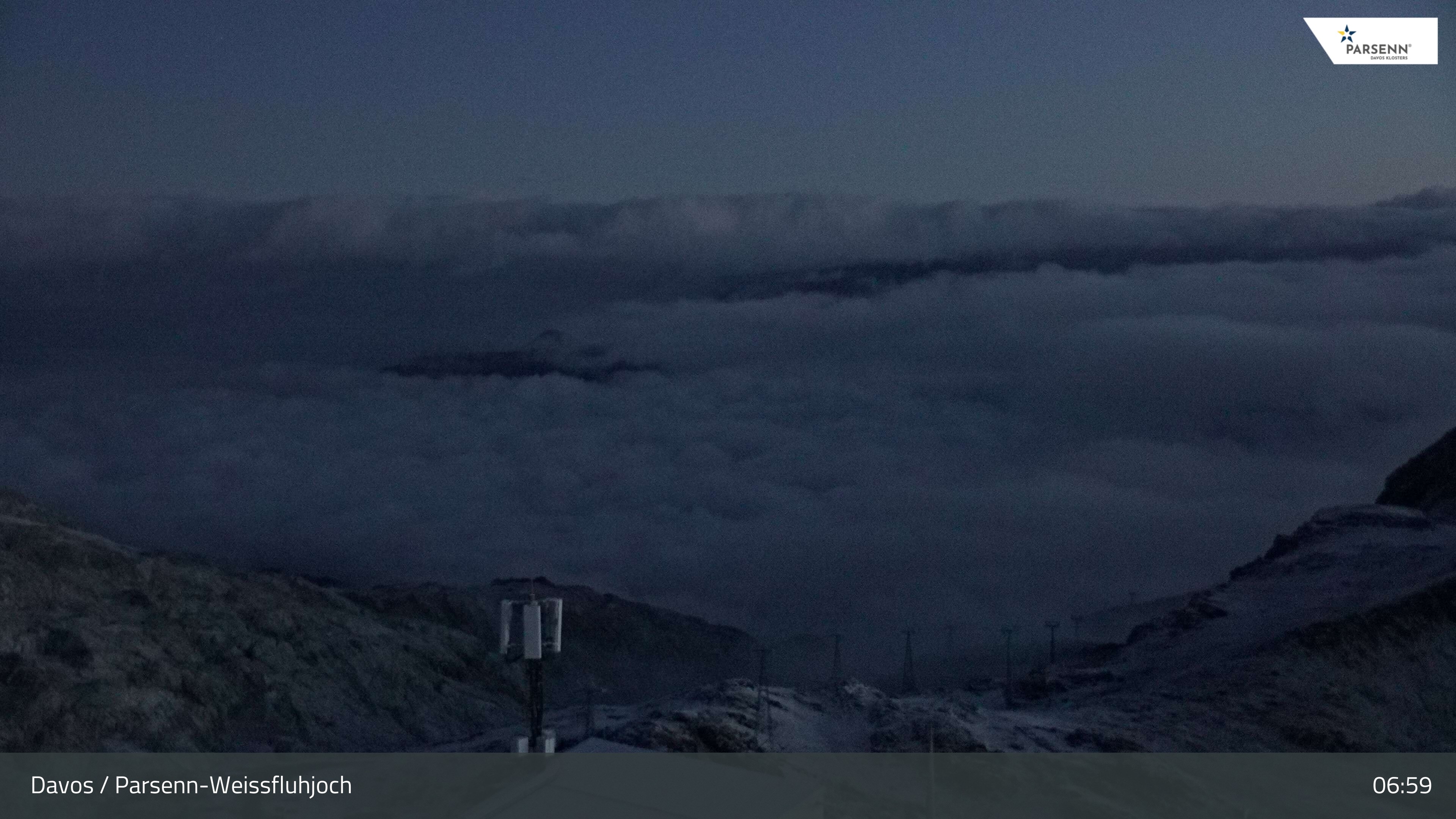 Archiv Foto Webcam Weissfluhjoch - Schifer