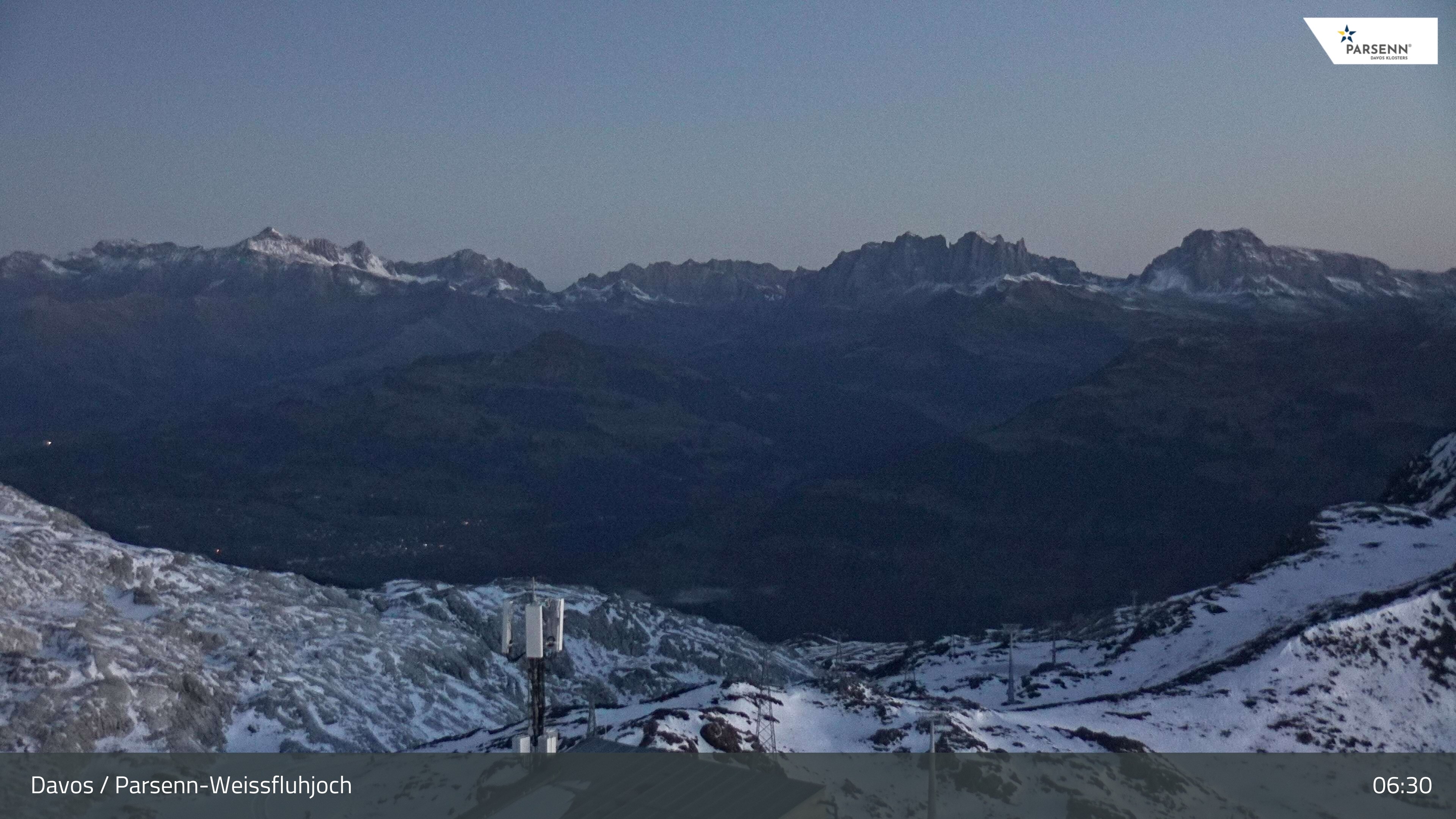 Archiv Foto Webcam Weissfluhjoch - Schifer