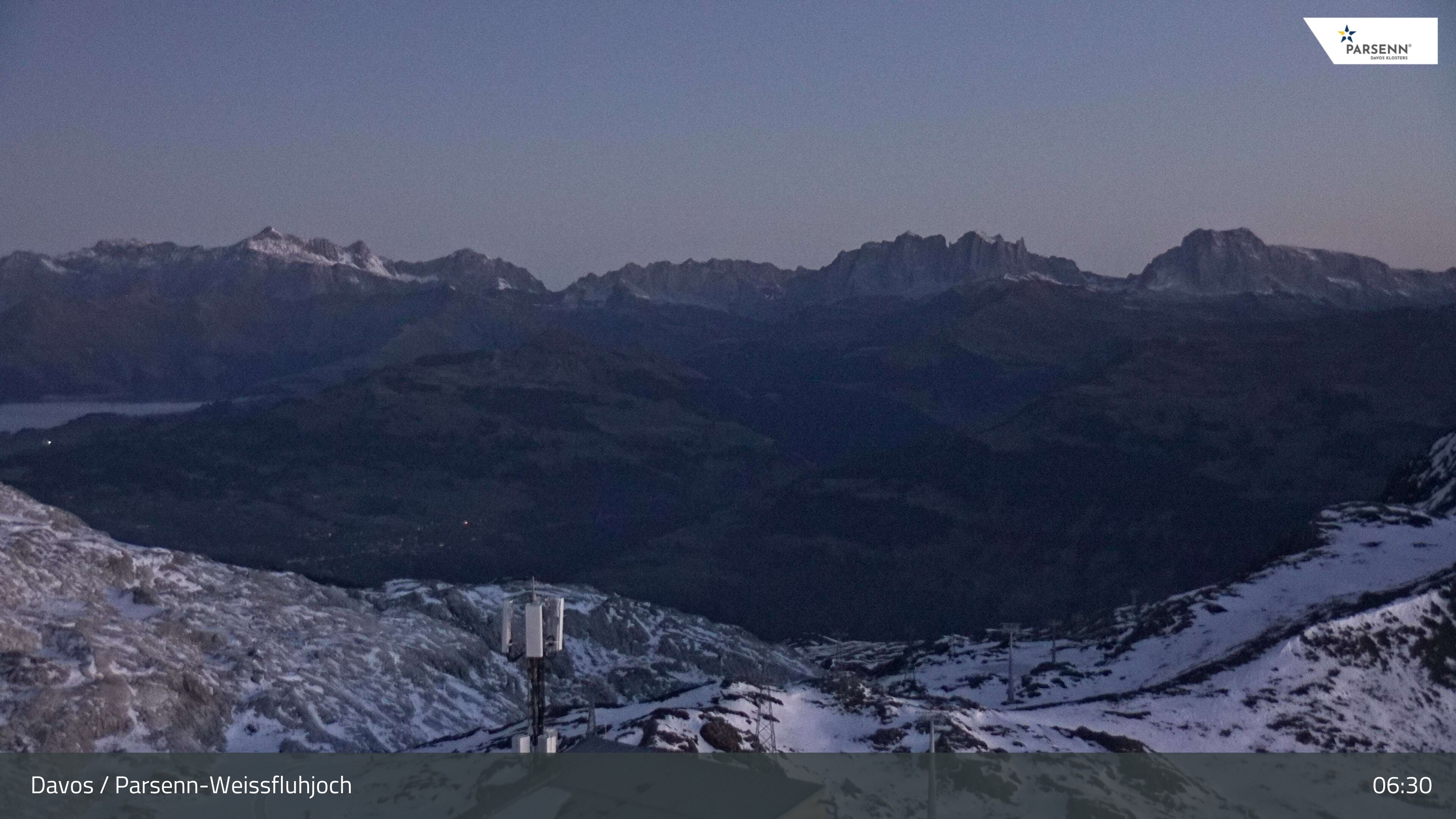Archiv Foto Webcam Weissfluhjoch - Schifer