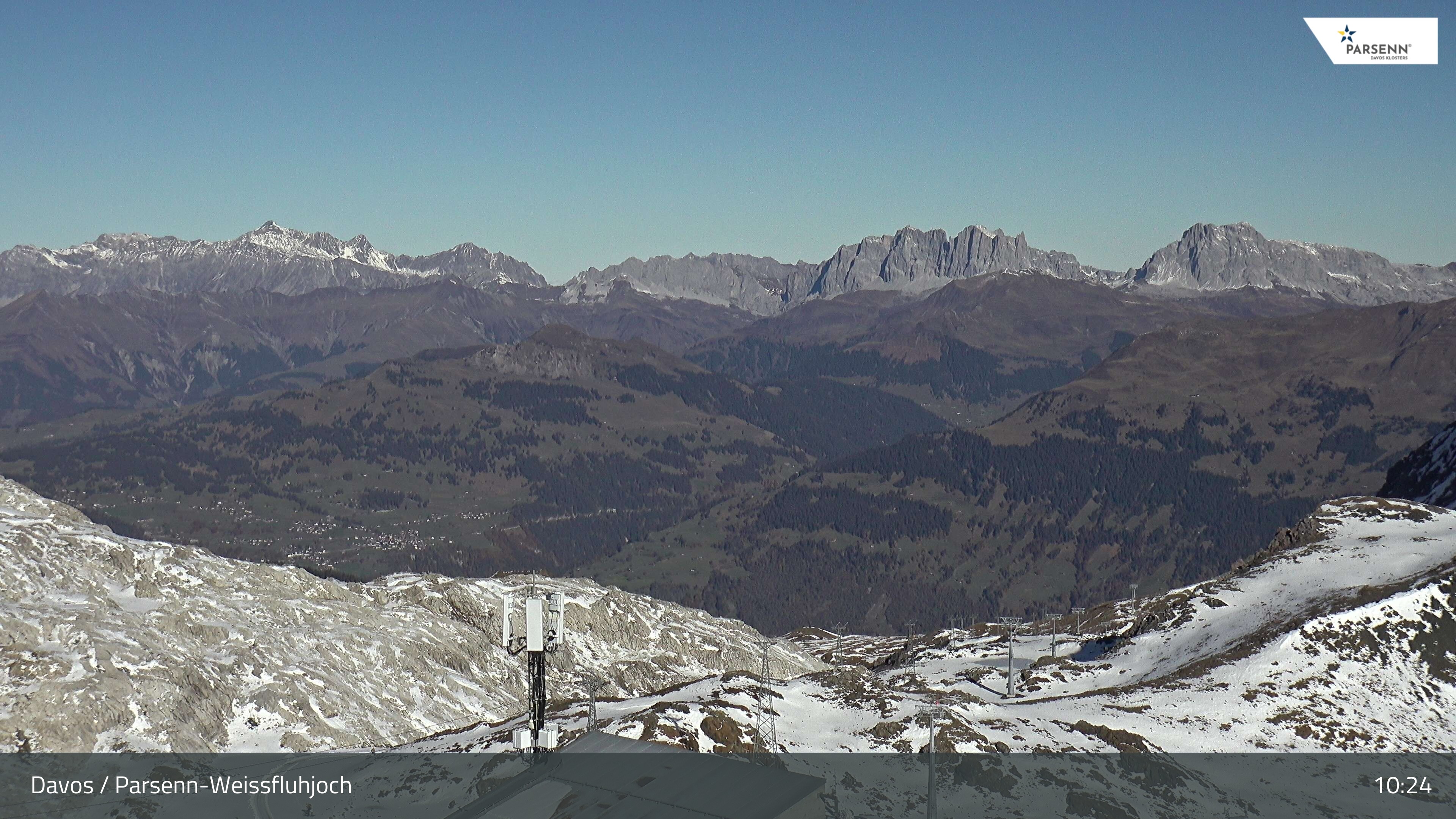 Archiv Foto Webcam Weissfluhjoch - Schifer
