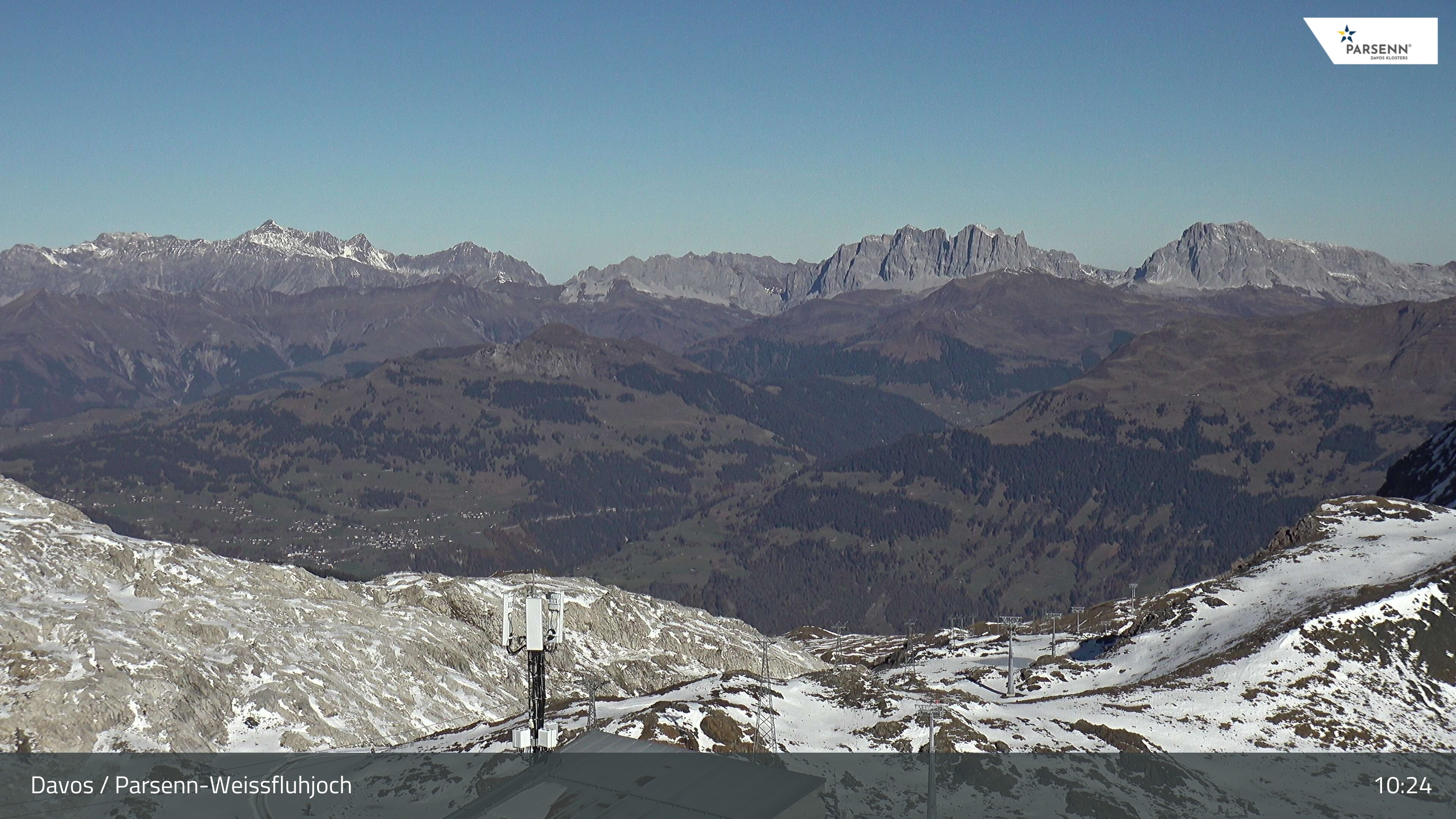 Archiv Foto Webcam Weissfluhjoch - Schifer