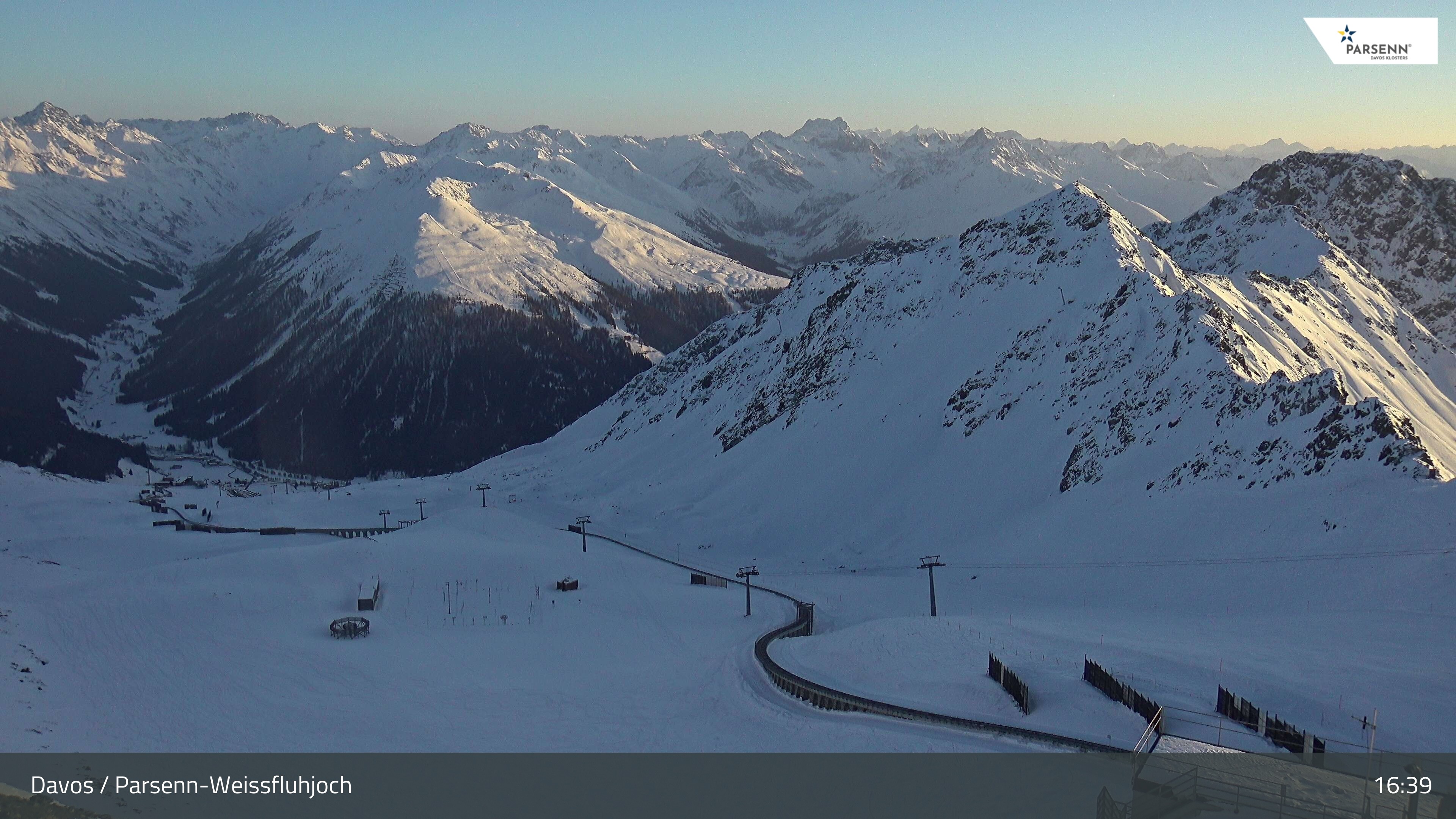 Archiv Foto Webcam Davos Klosters: Parsenn Weissfluhjoch
