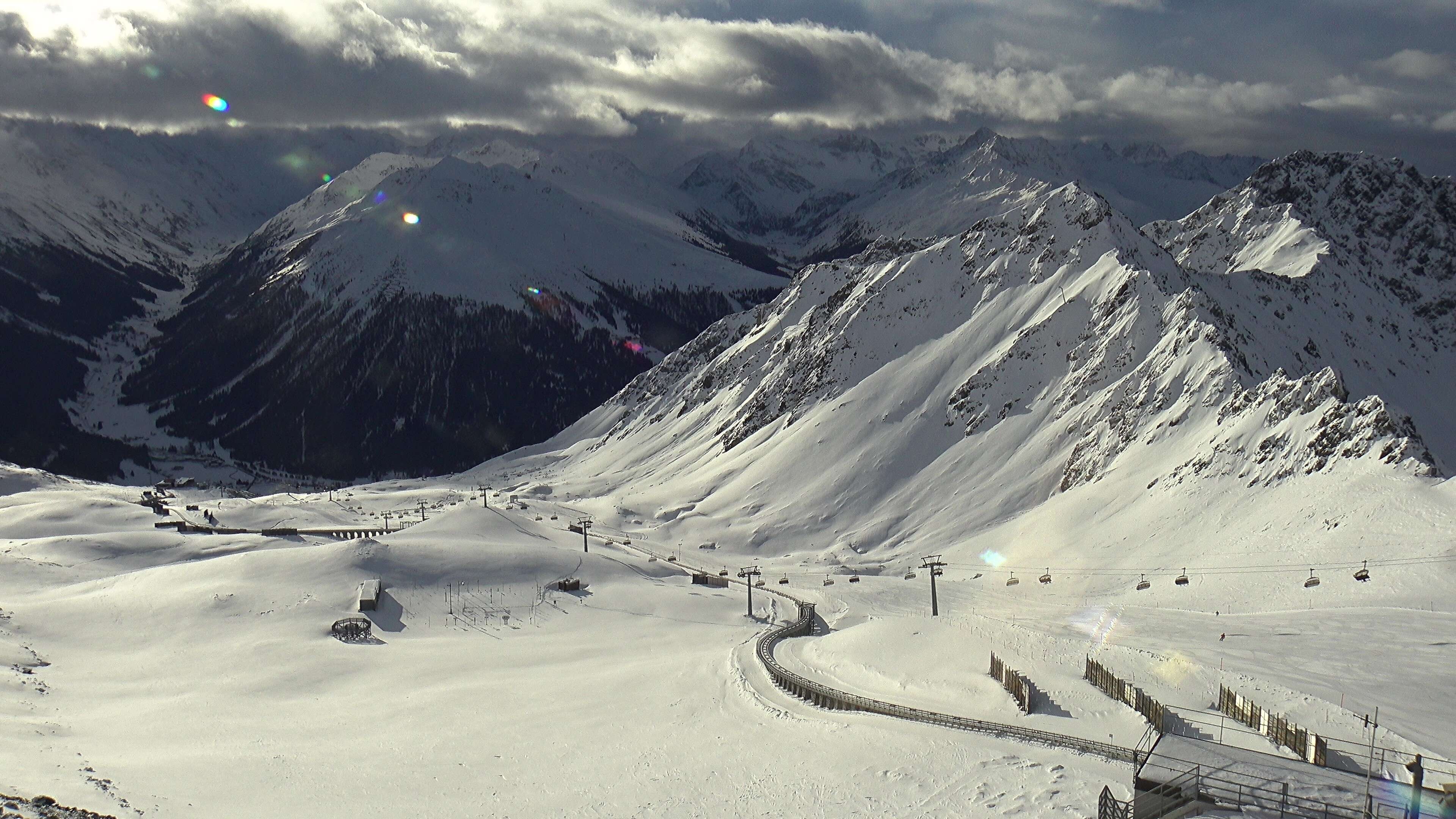 Archiv Foto Webcam Davos Klosters: Parsenn Weissfluhjoch