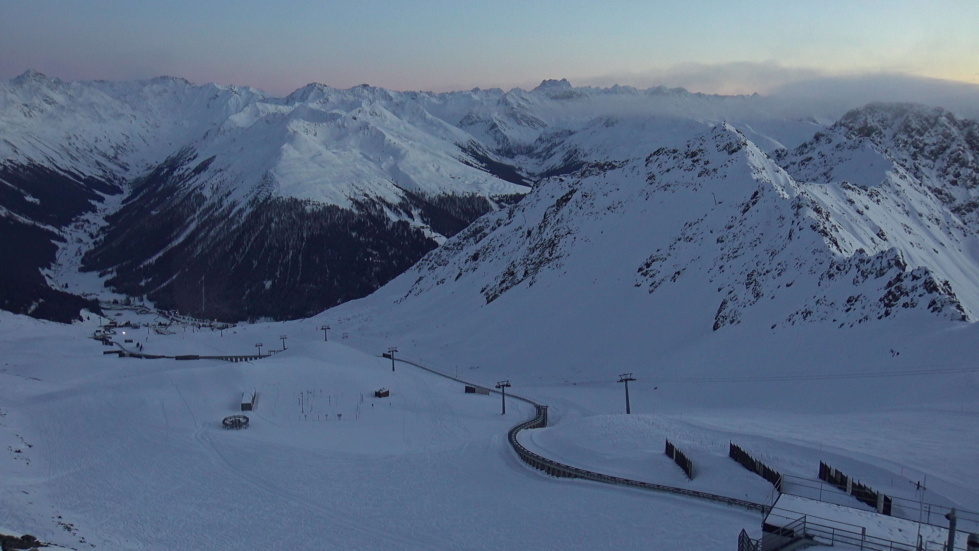 Archiv Foto Webcam Davos Klosters: Parsenn Weissfluhjoch