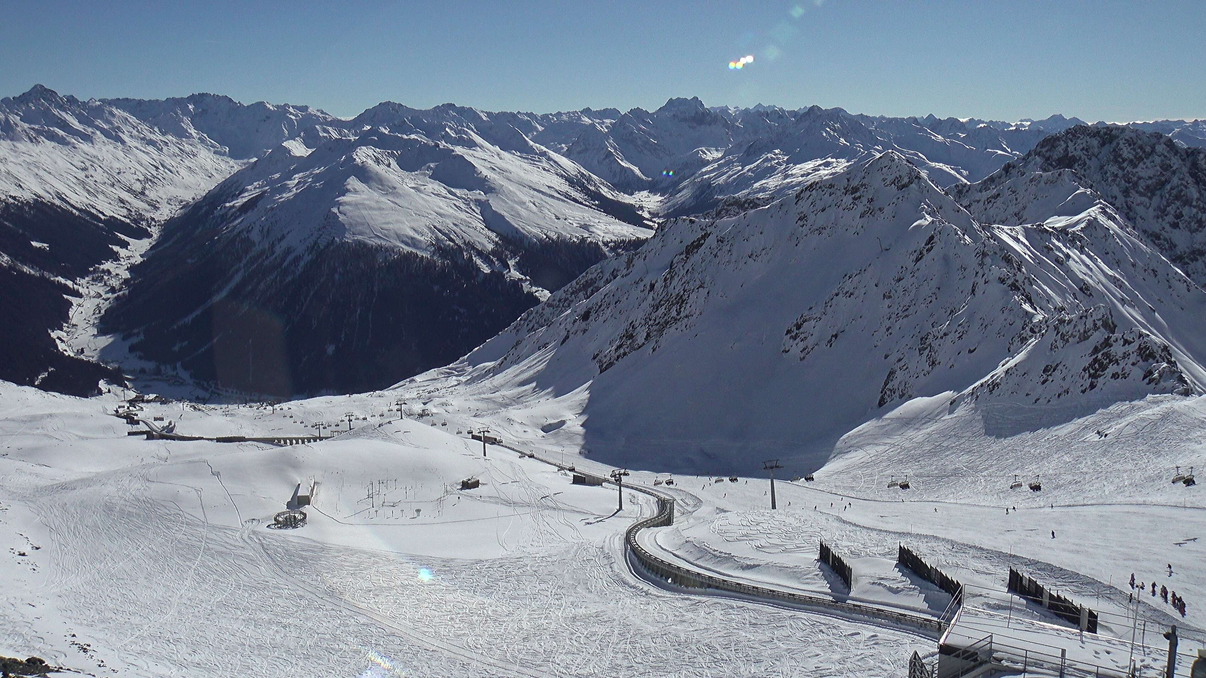 Archiv Foto Webcam Davos Klosters: Parsenn Weissfluhjoch