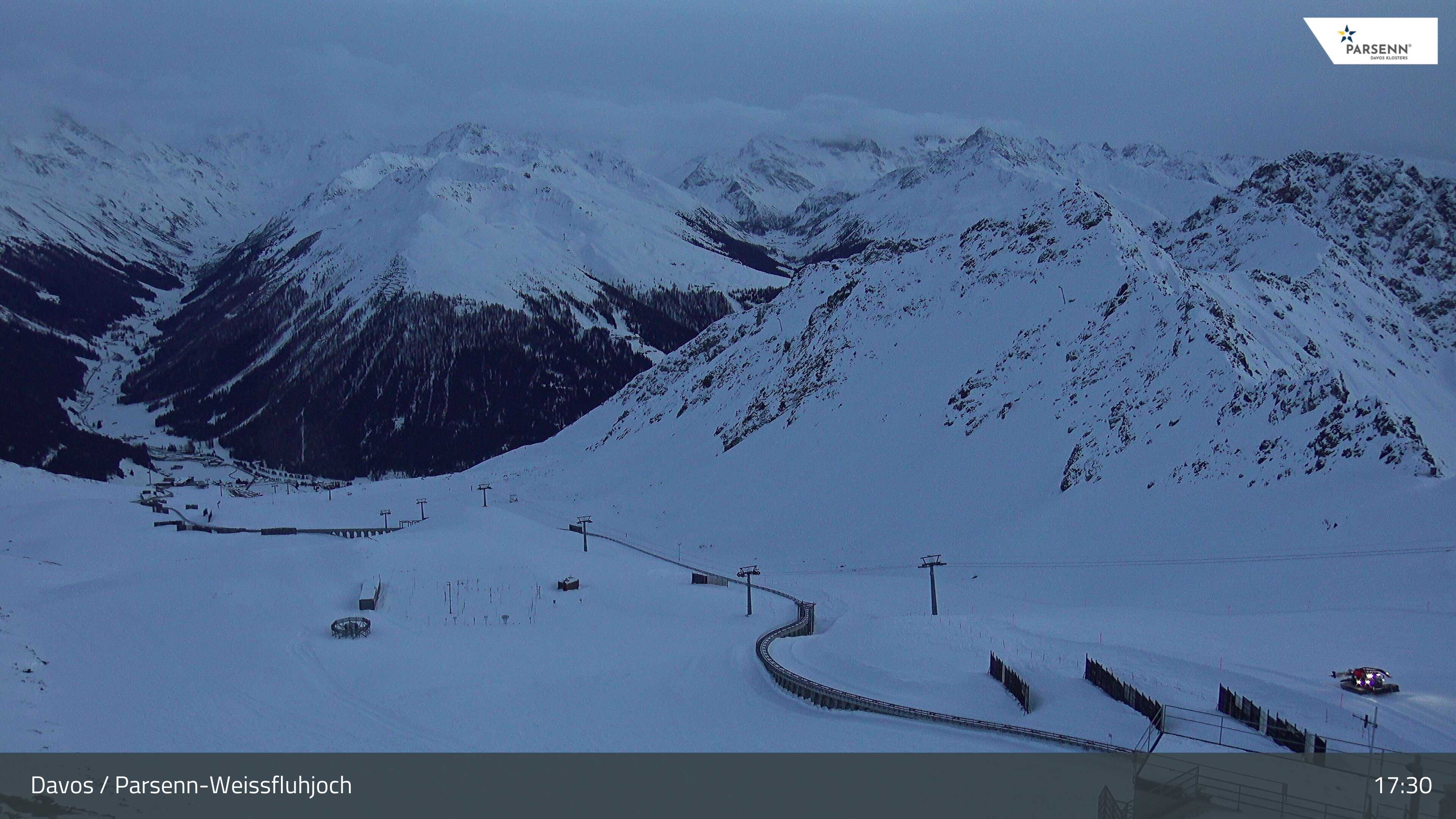 Archiv Foto Webcam Davos Klosters: Parsenn Weissfluhjoch