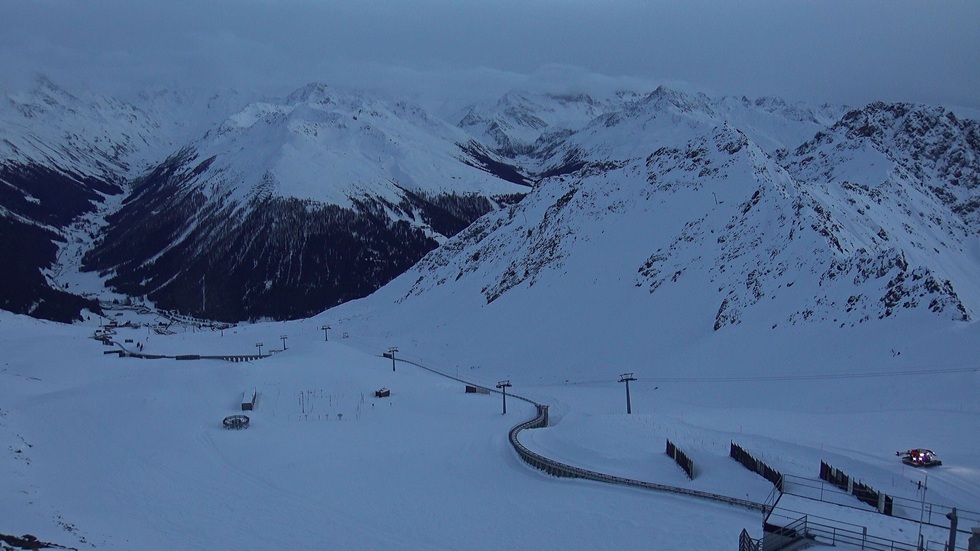 Archiv Foto Webcam Davos Klosters: Parsenn Weissfluhjoch