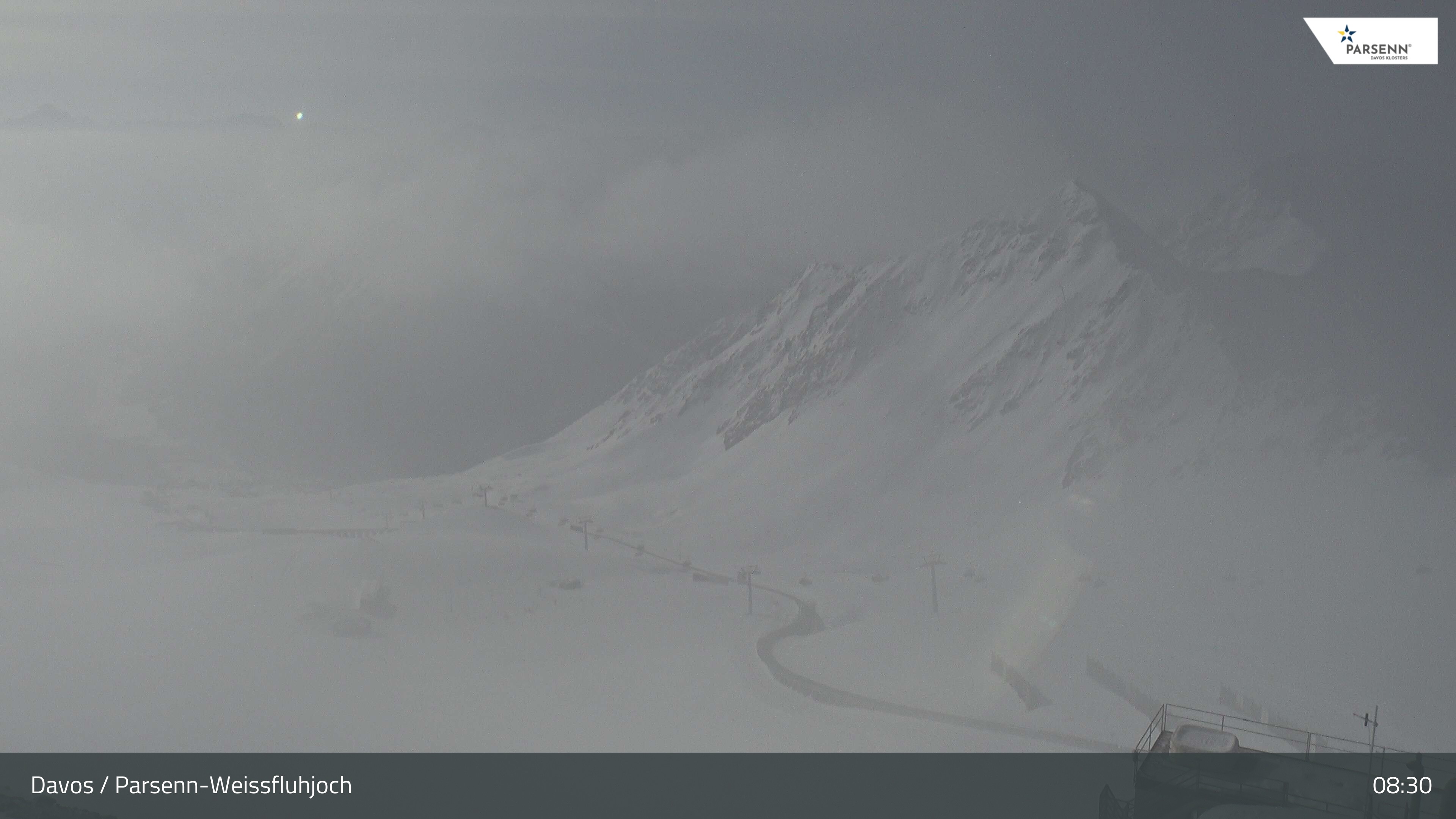 Archiv Foto Webcam Davos Klosters: Parsenn Weissfluhjoch
