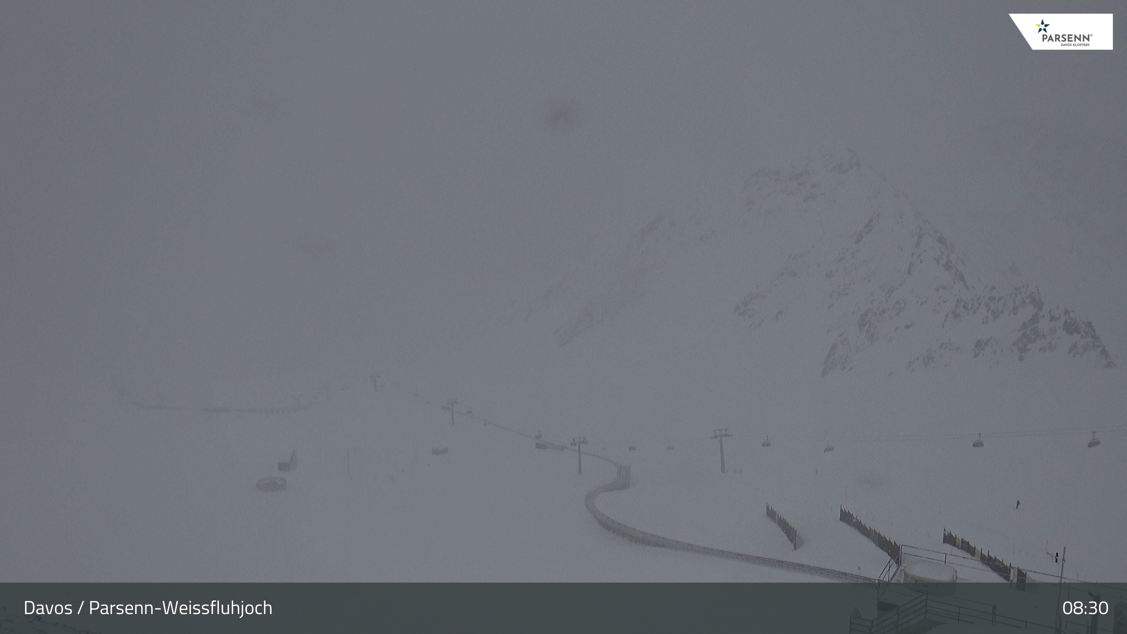 Archiv Foto Webcam Davos Klosters: Parsenn Weissfluhjoch