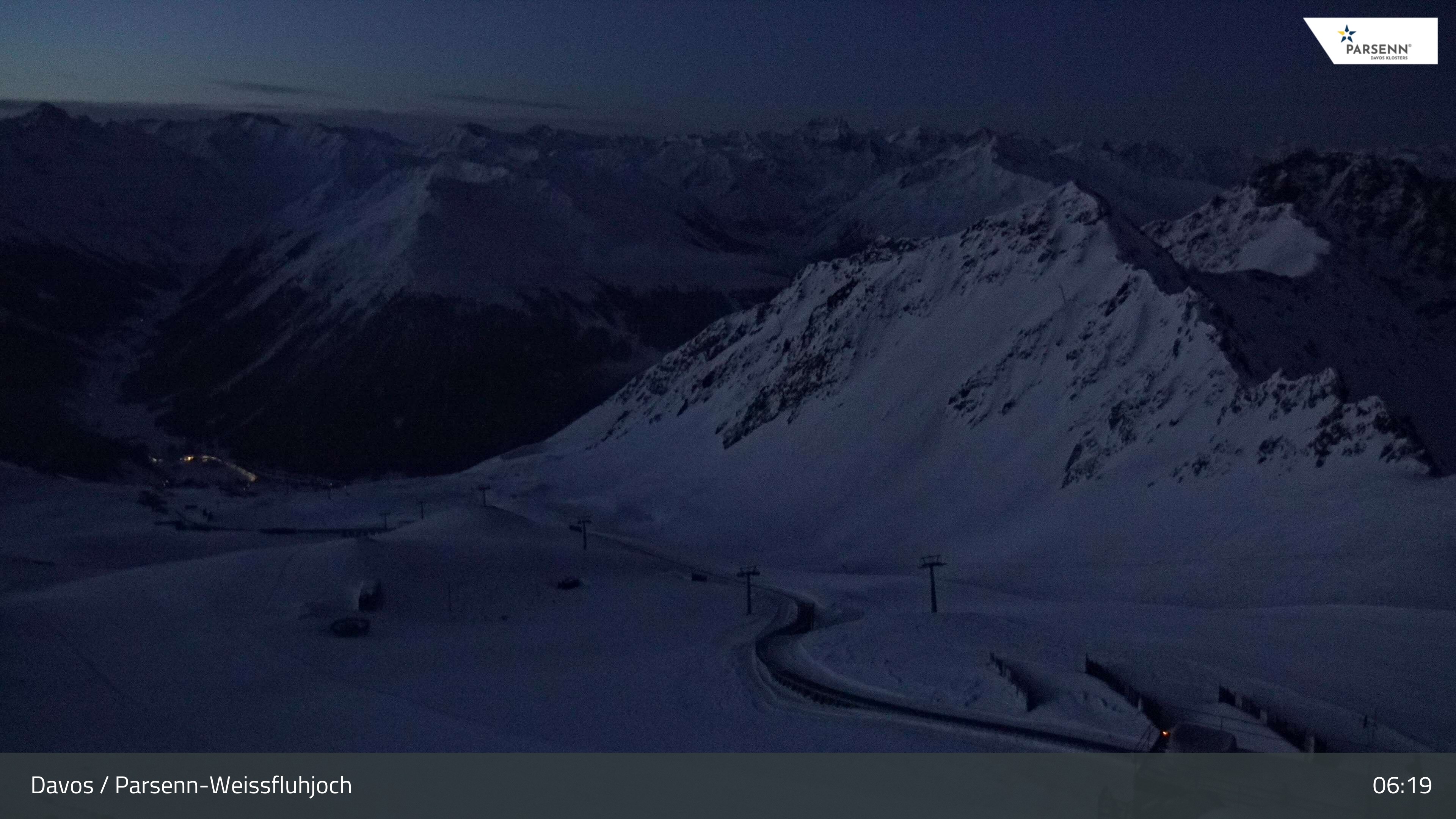 Archived image Webcam Parsenn: Blickrichtung Dorftäli