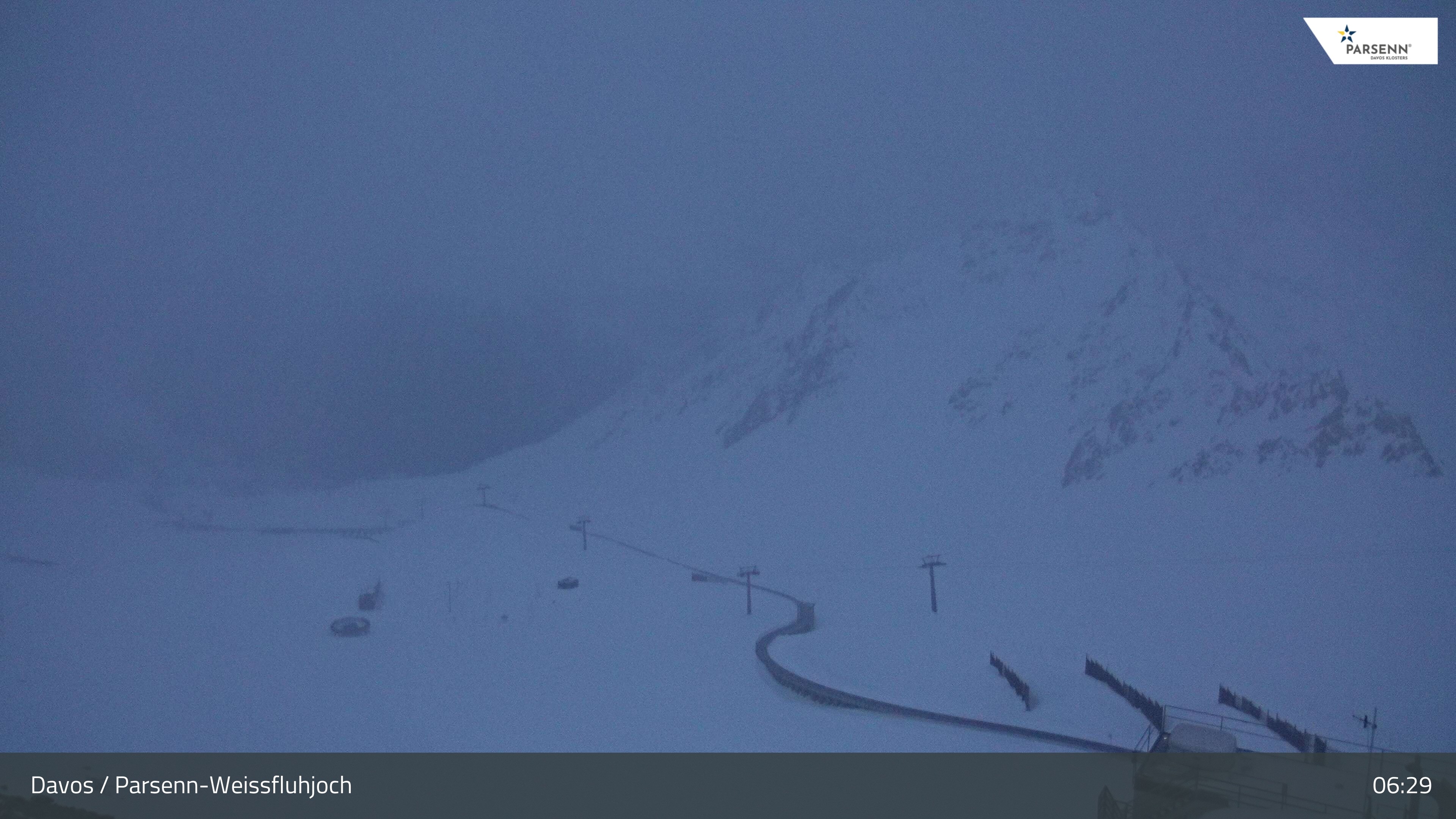 Archived image Webcam Parsenn: Blickrichtung Dorftäli