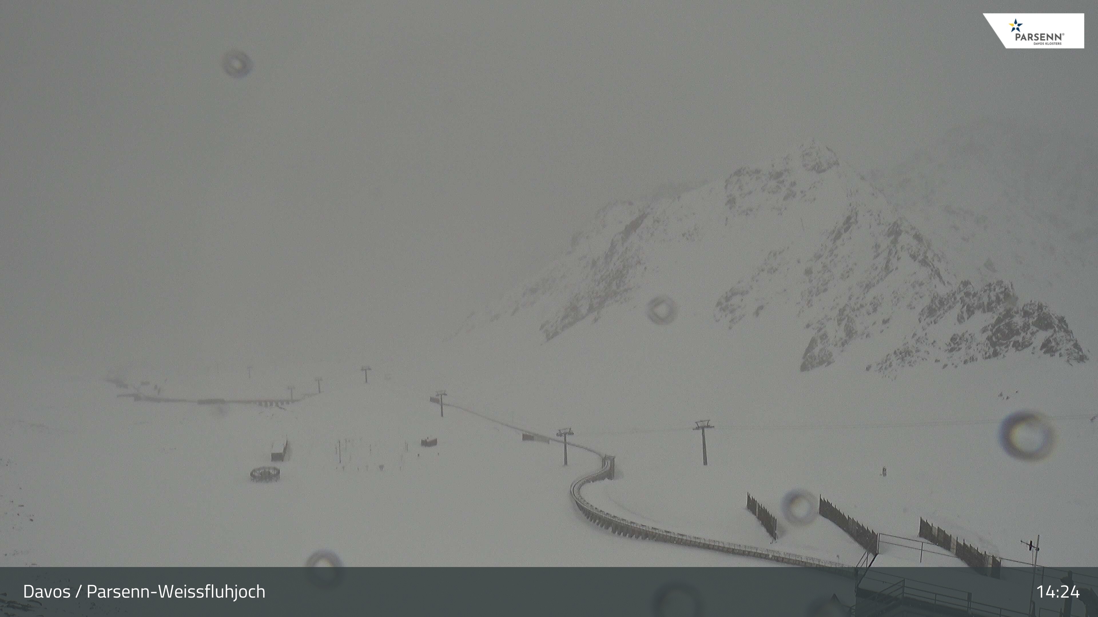 Archiv Foto Webcam Davos Klosters: Parsenn Weissfluhjoch