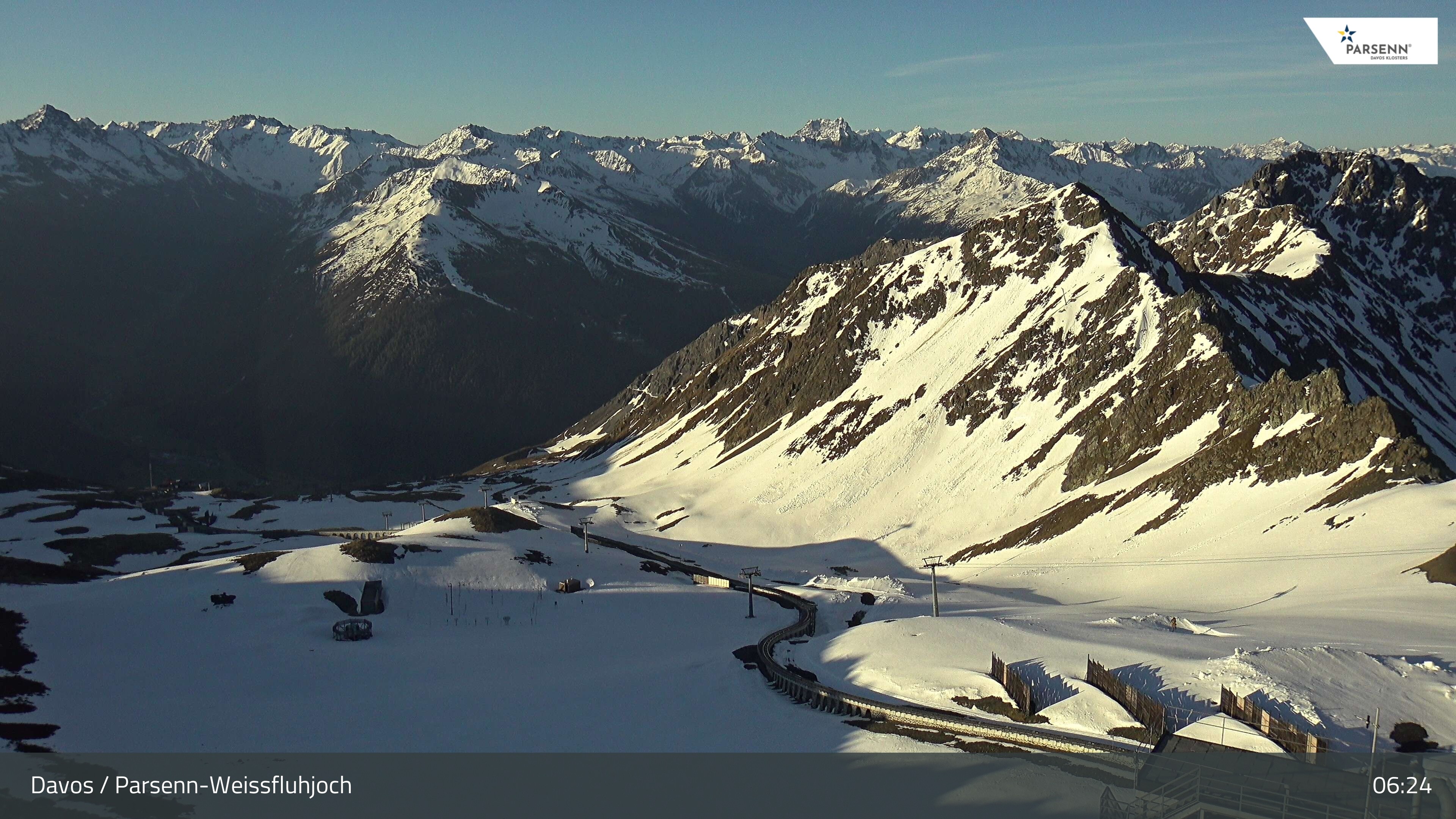 Archiv Foto Webcam Davos Klosters: Parsenn Weissfluhjoch