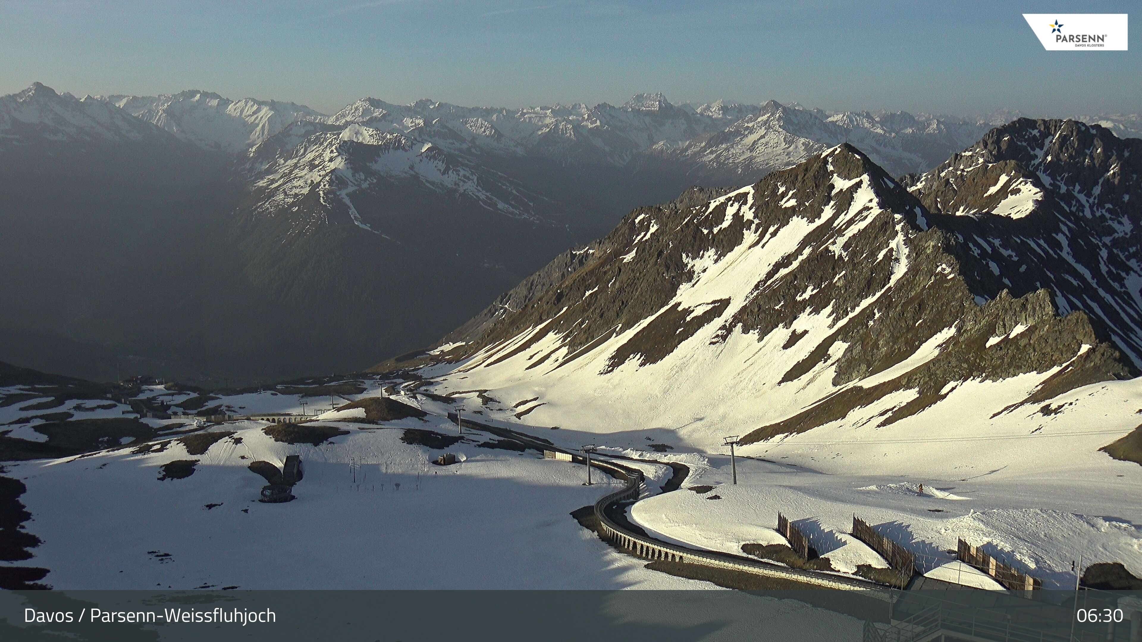Archiv Foto Webcam Davos Klosters: Parsenn Weissfluhjoch