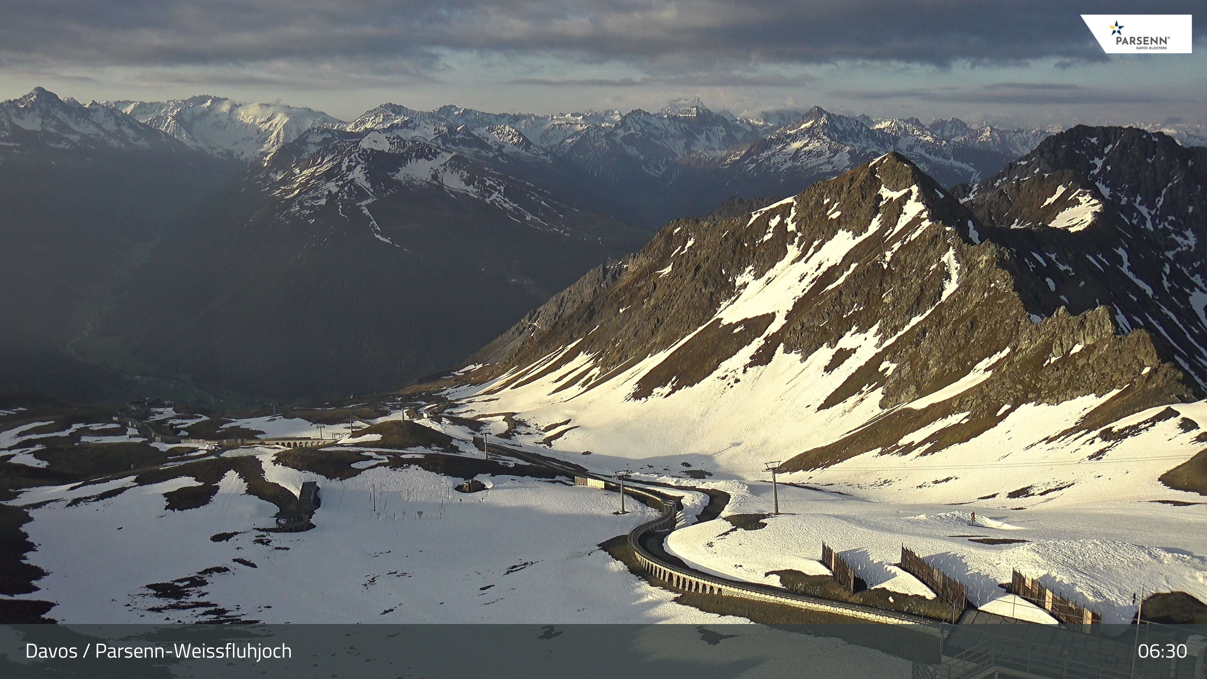 Archived image Webcam Parsenn: Blickrichtung Dorftäli