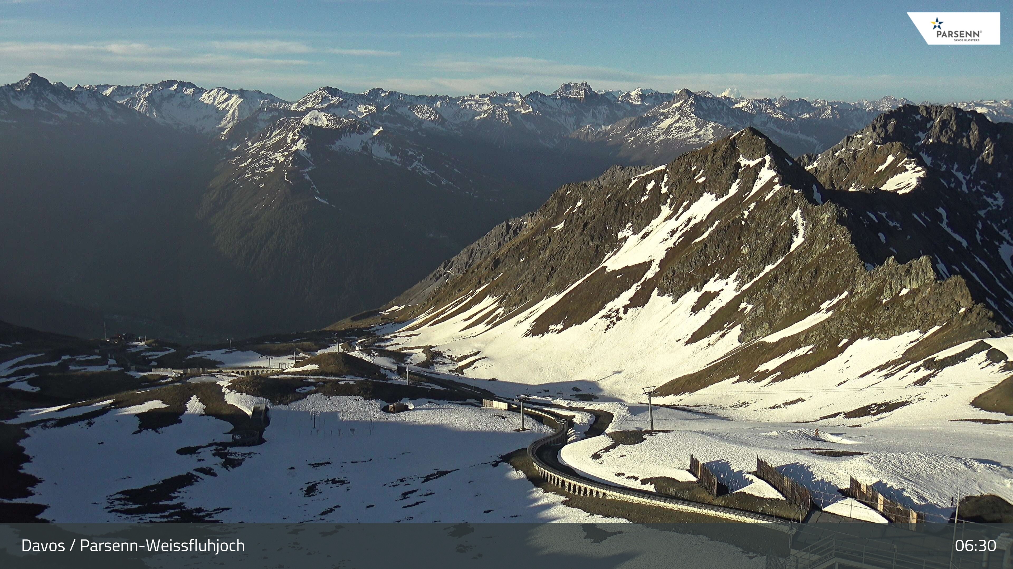 Archived image Webcam Parsenn: Blickrichtung Dorftäli