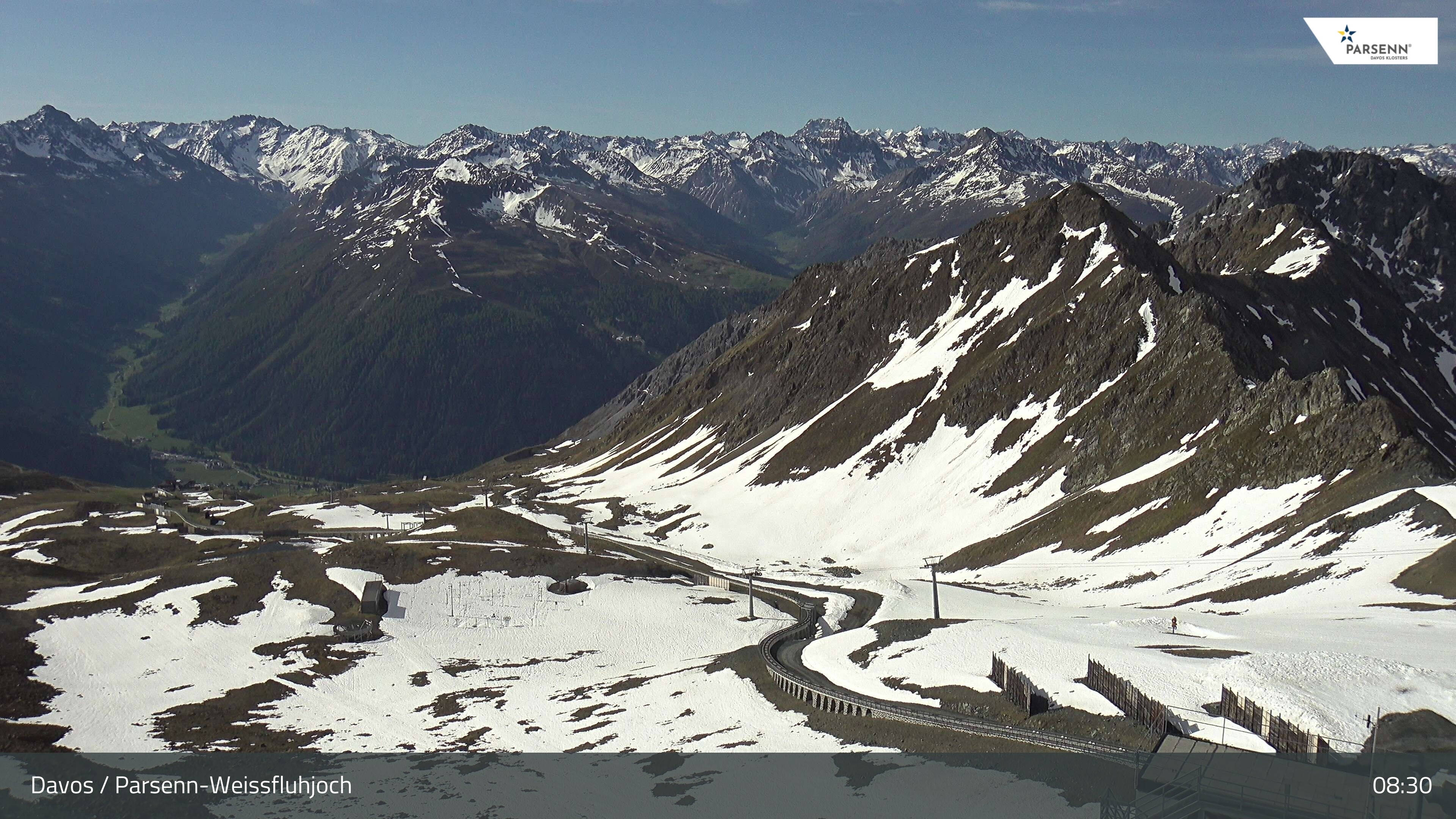 Archived image Webcam Parsenn: Blickrichtung Dorftäli