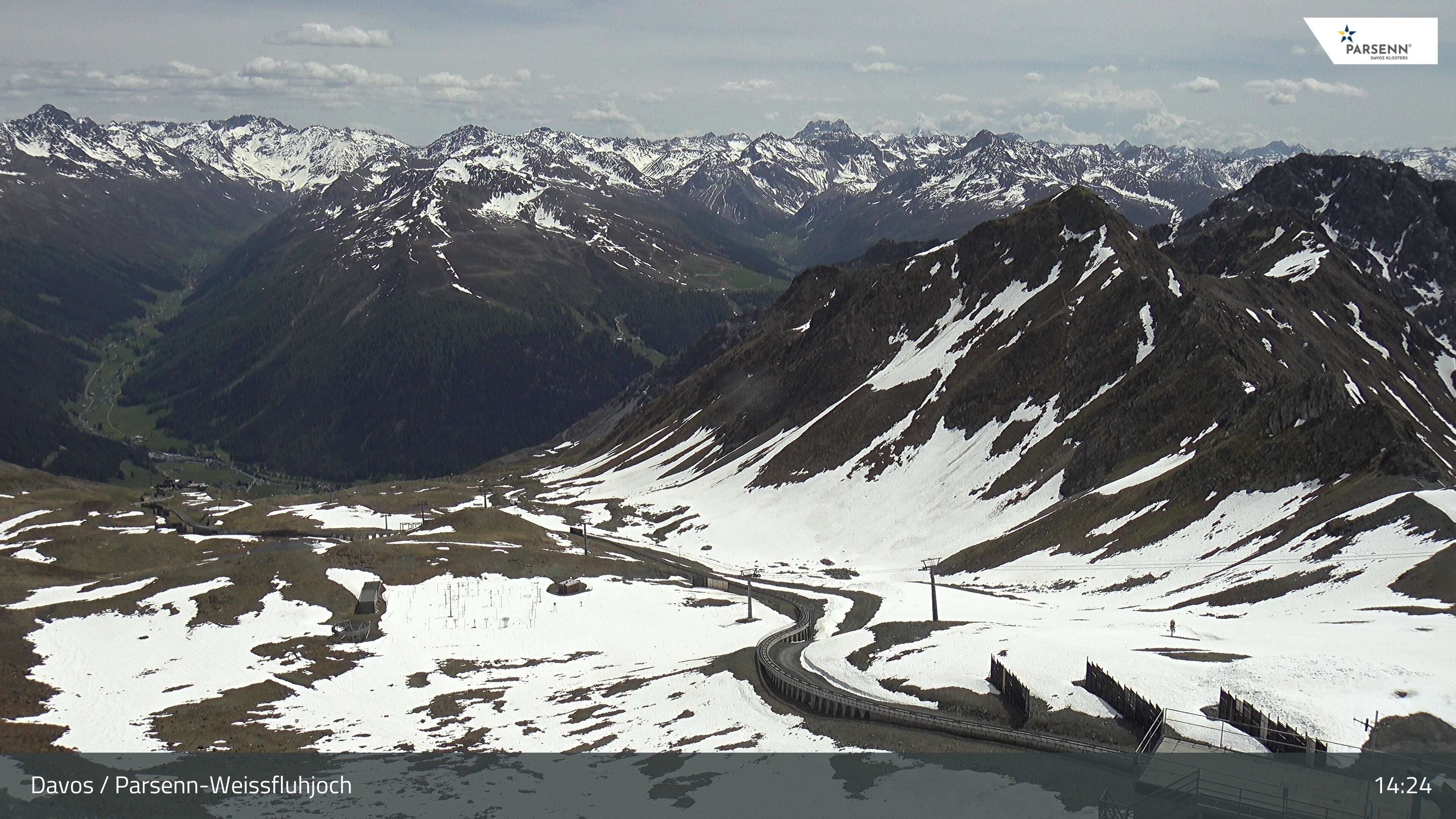 Archived image Webcam Parsenn: Blickrichtung Dorftäli