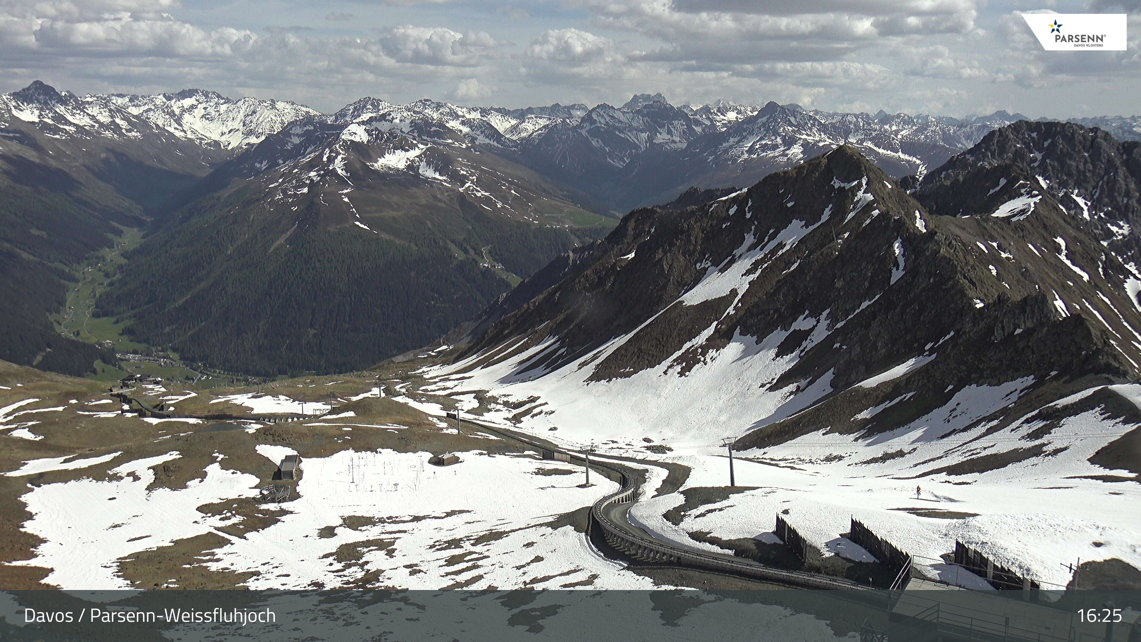 Archived image Webcam Parsenn: Blickrichtung Dorftäli