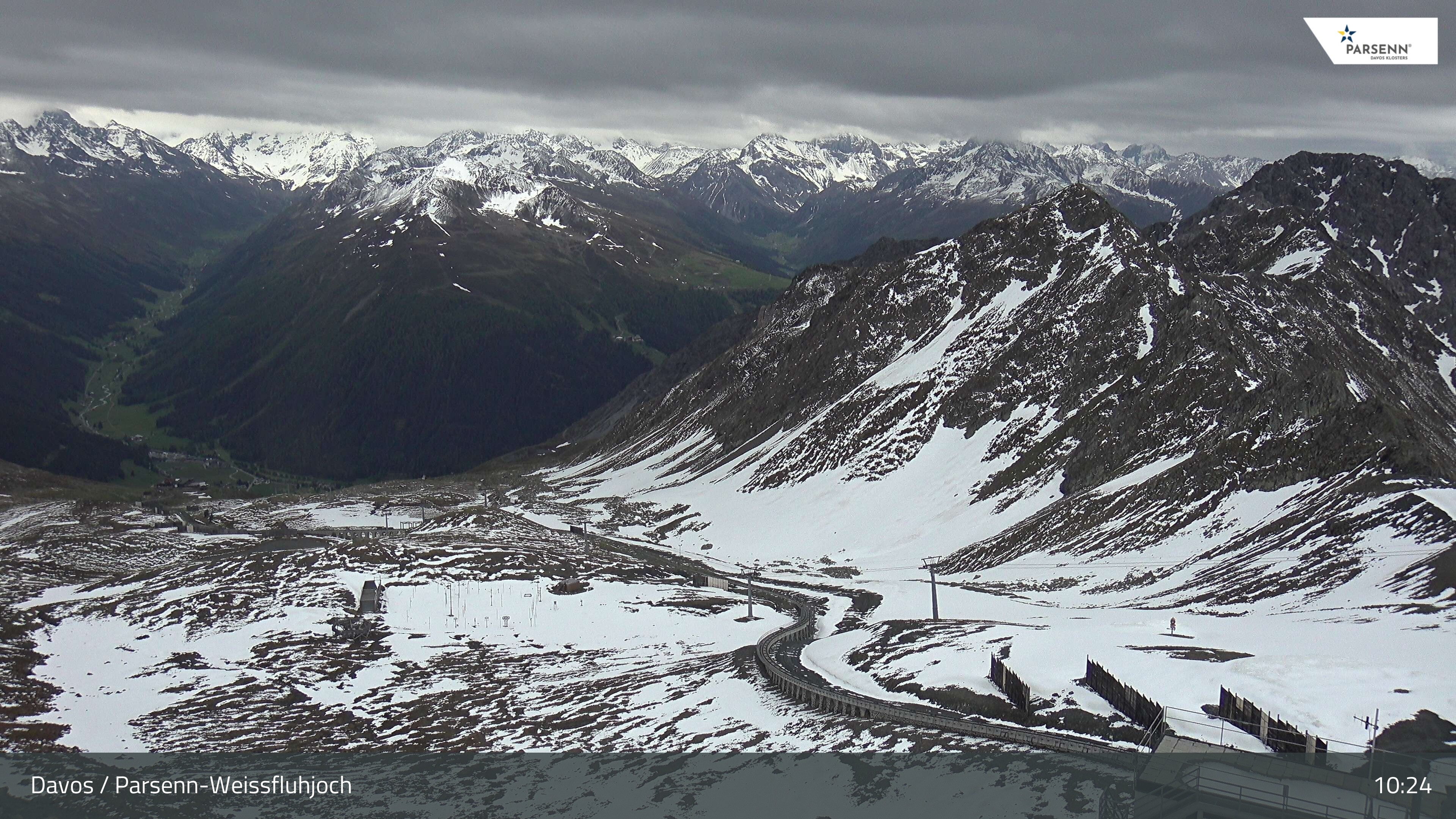 Archiv Foto Webcam Davos Klosters: Parsenn Weissfluhjoch