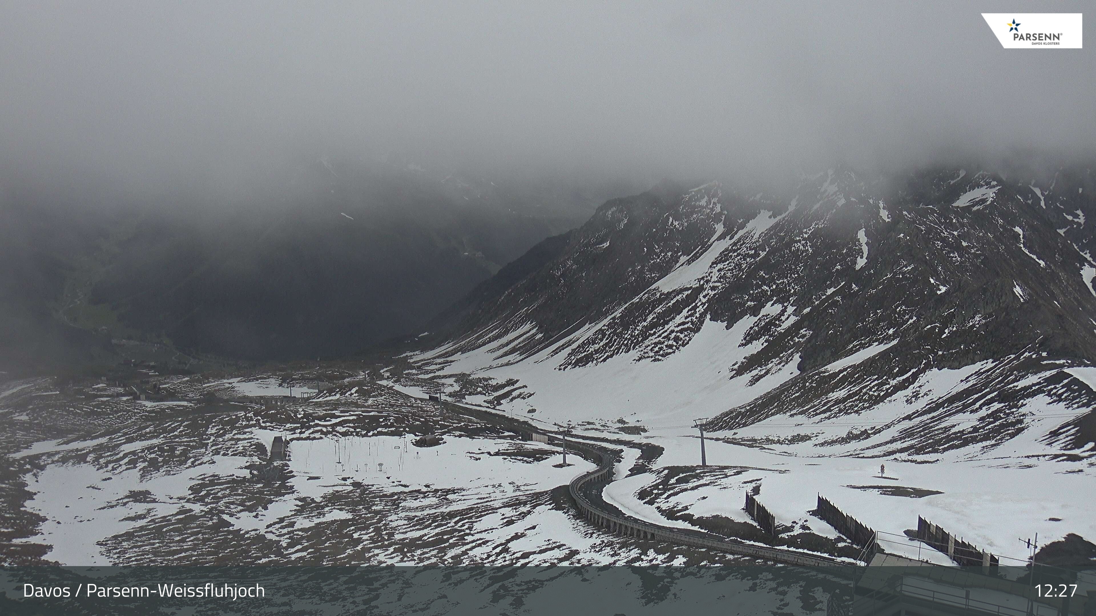 Archiv Foto Webcam Davos Klosters: Parsenn Weissfluhjoch