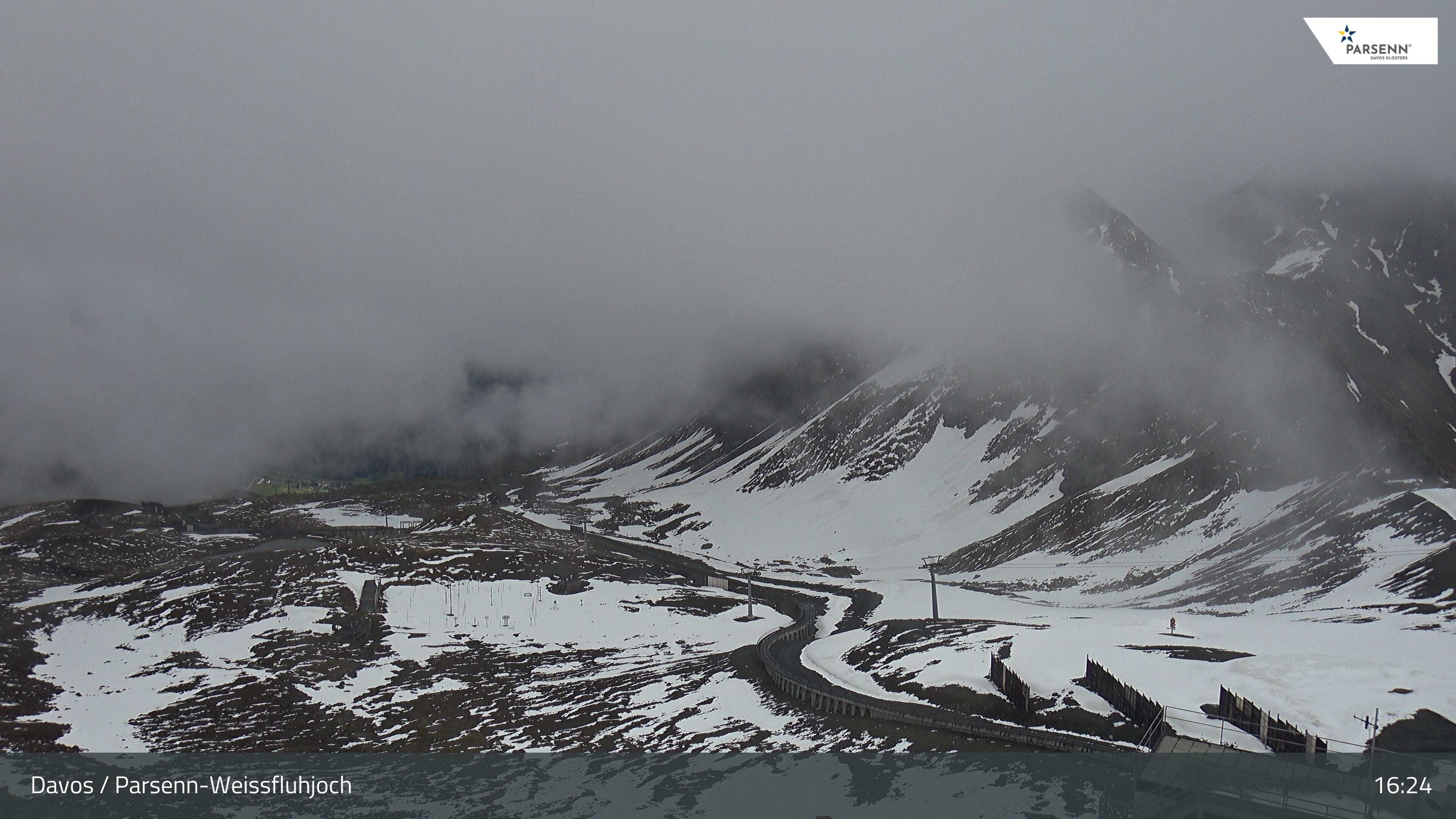 Archiv Foto Webcam Davos Klosters: Parsenn Weissfluhjoch