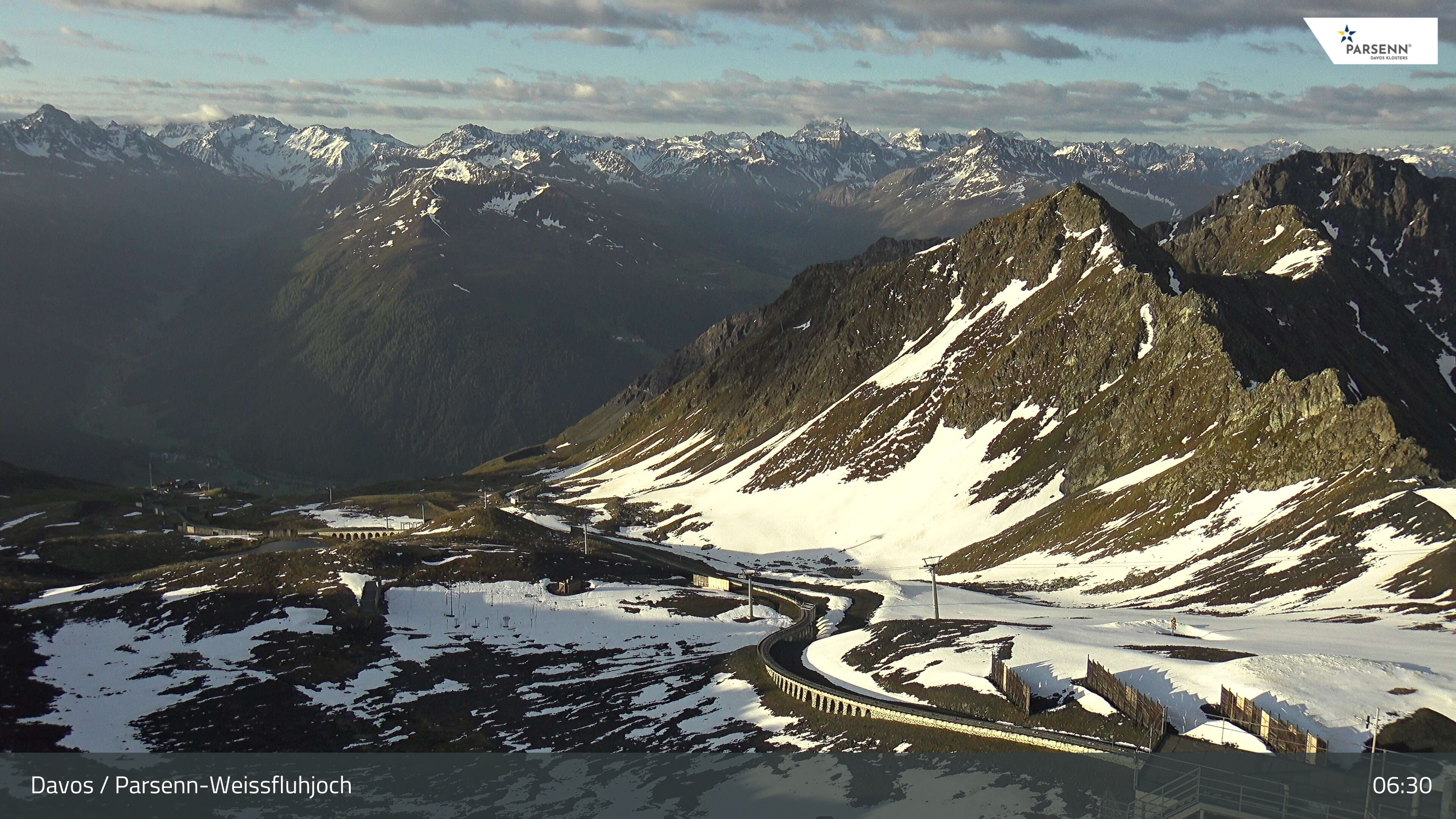 Archiv Foto Webcam Davos Klosters: Parsenn Weissfluhjoch