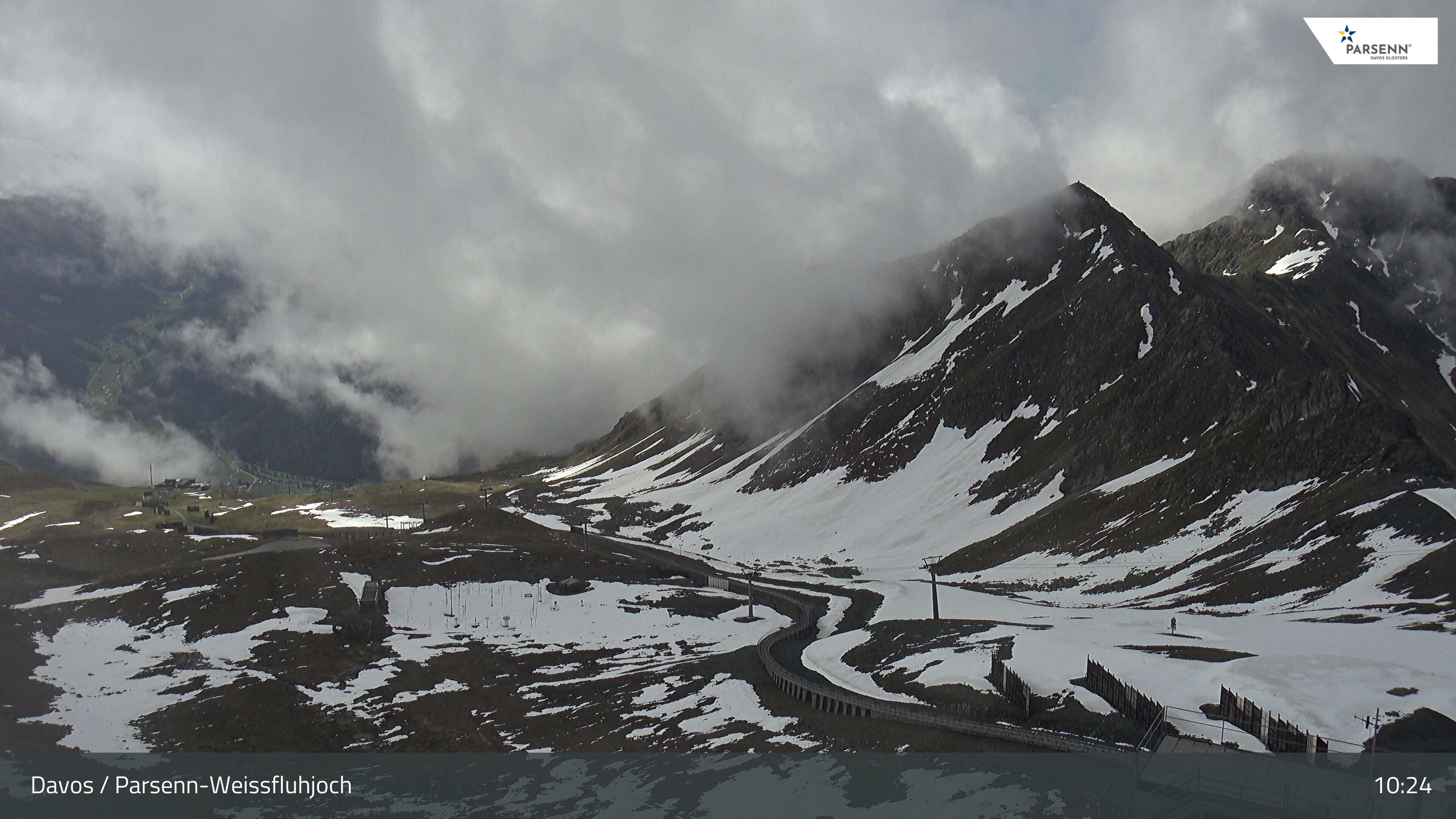 Archiv Foto Webcam Davos Klosters: Parsenn Weissfluhjoch
