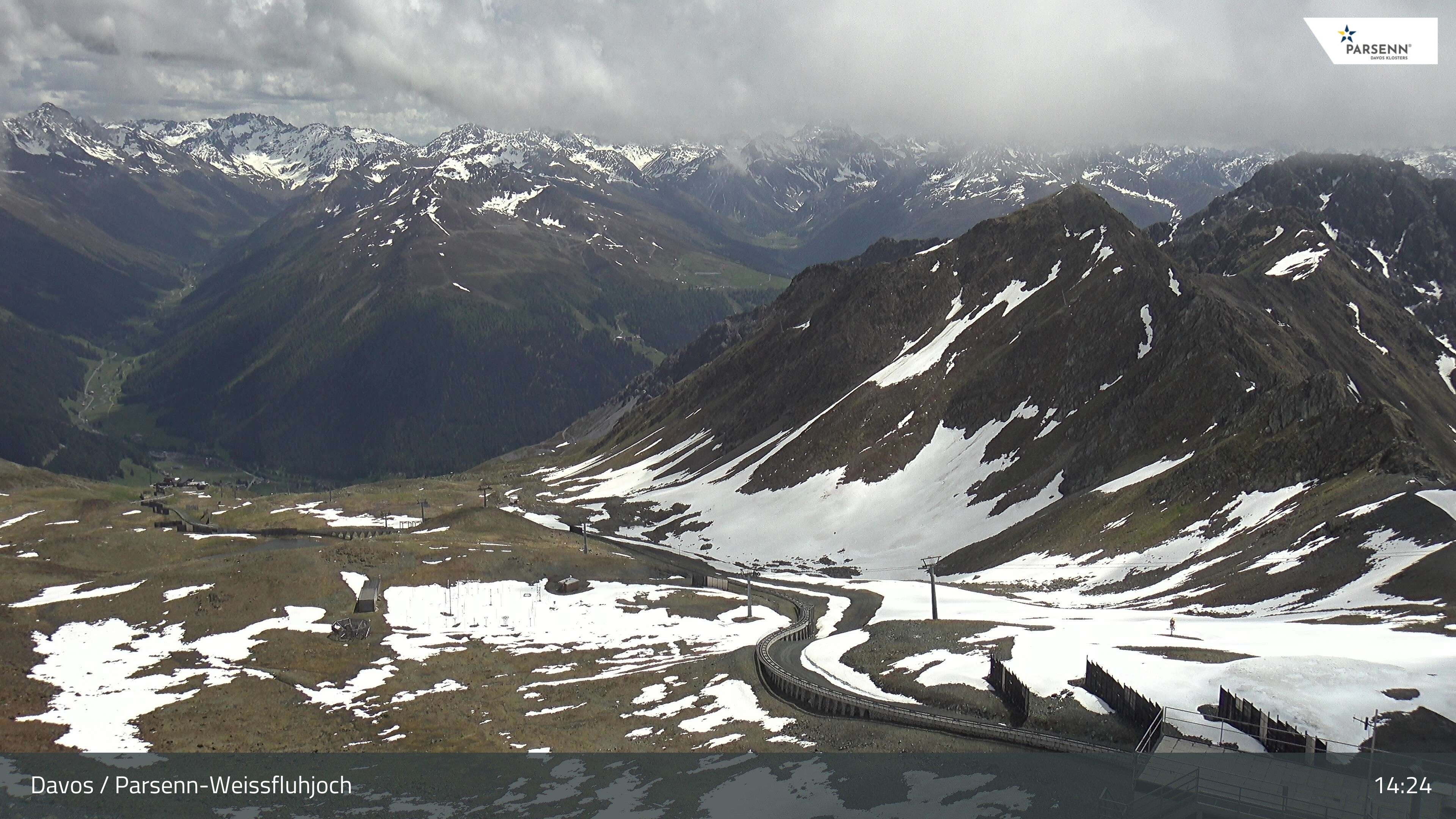Archiv Foto Webcam Davos Klosters: Parsenn Weissfluhjoch