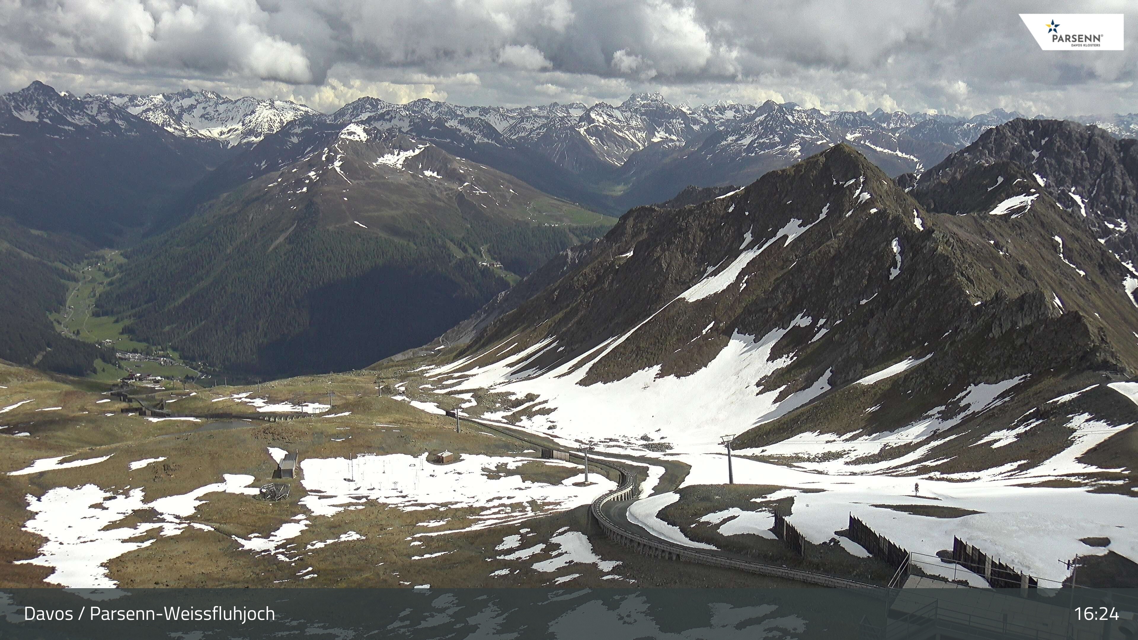 Archiv Foto Webcam Davos Klosters: Parsenn Weissfluhjoch