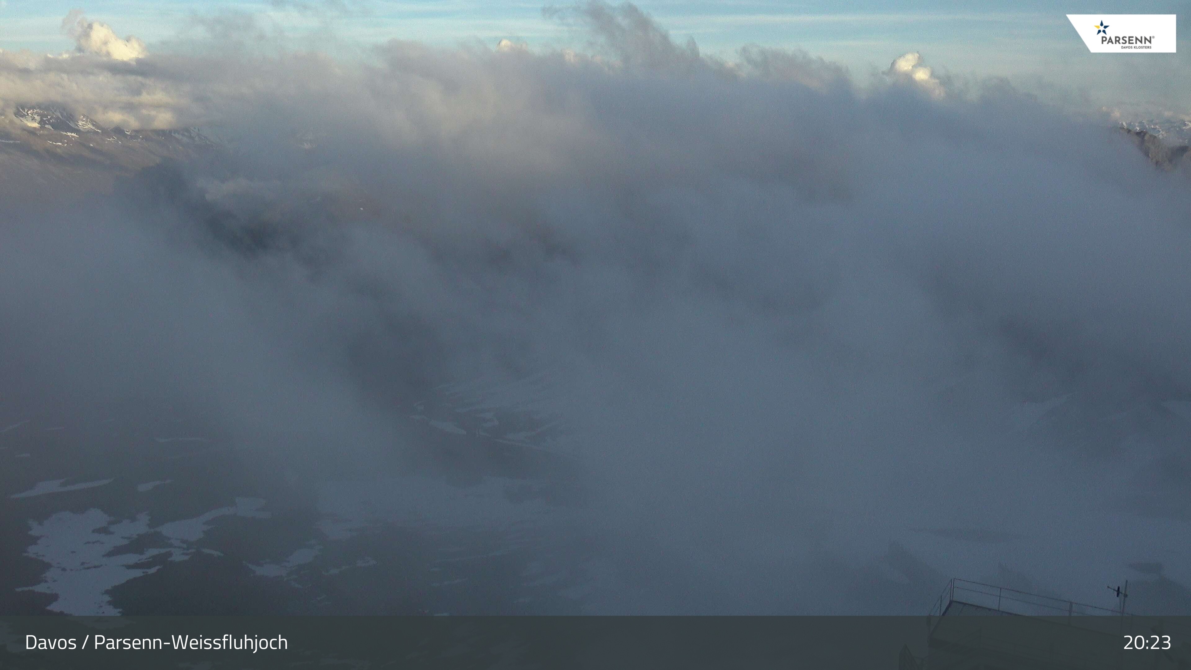 Archiv Foto Webcam Davos Klosters: Parsenn Weissfluhjoch