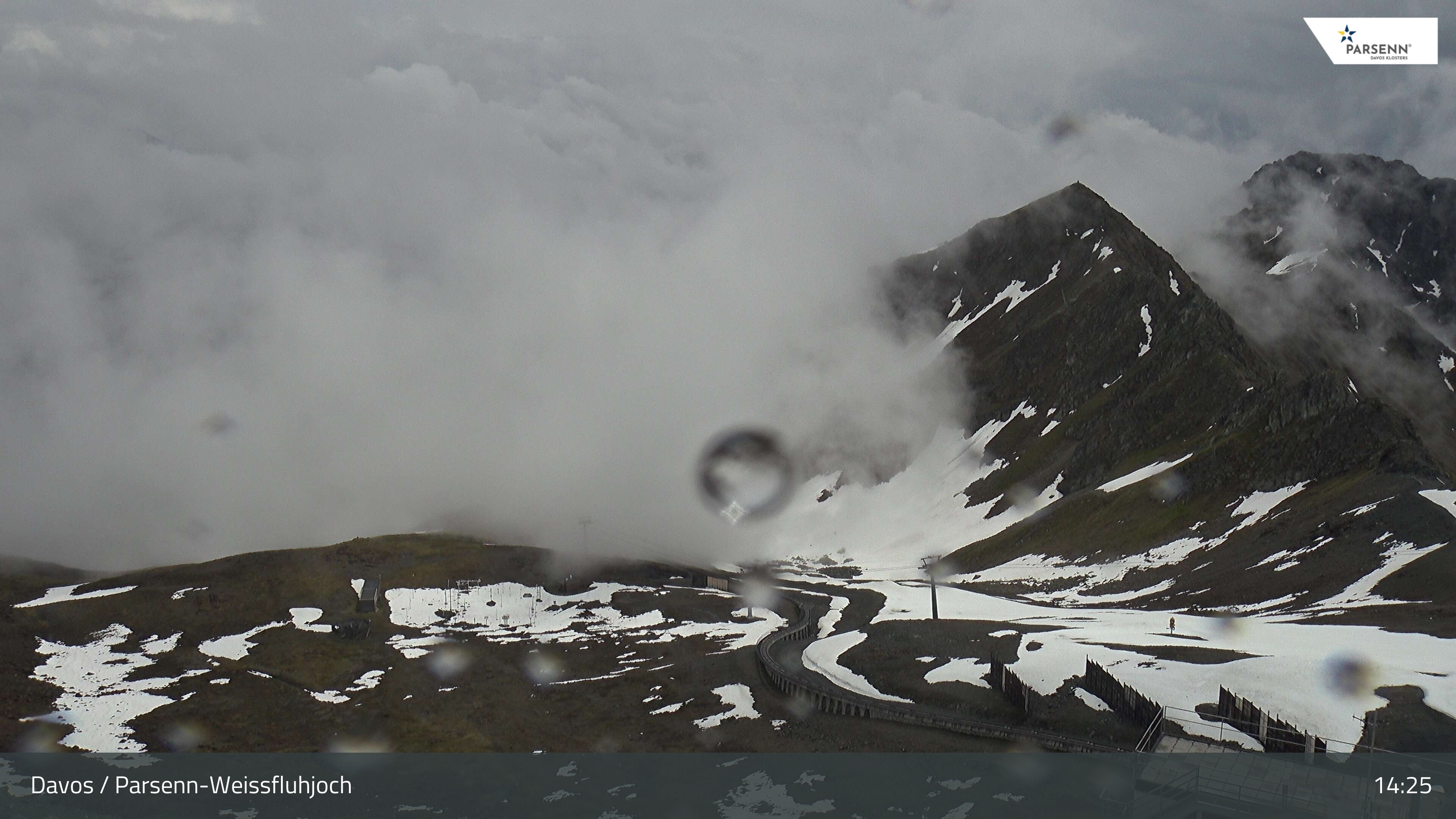 Archived image Webcam Parsenn: Blickrichtung Dorftäli