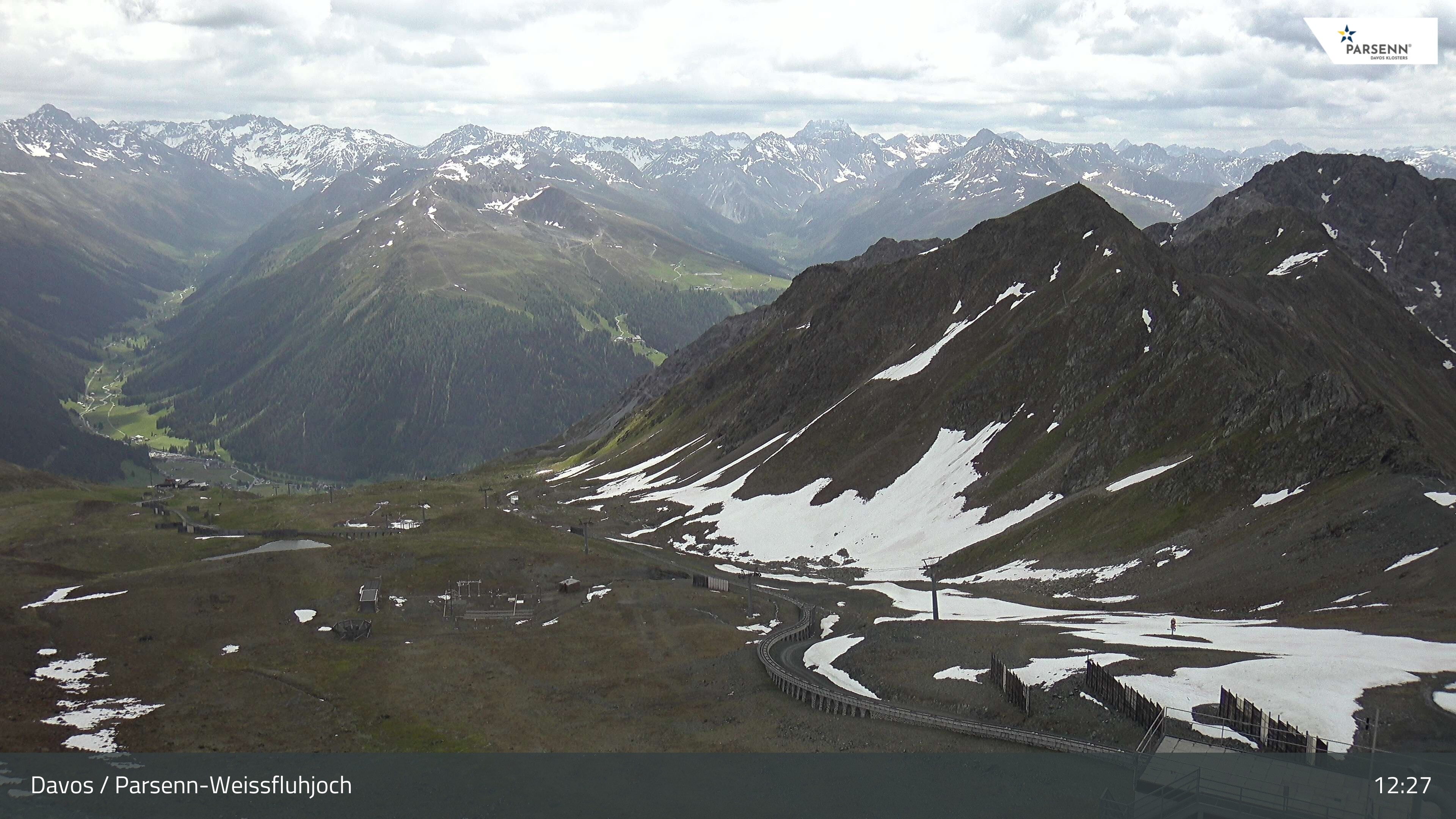 Archiv Foto Webcam Davos Klosters: Parsenn Weissfluhjoch