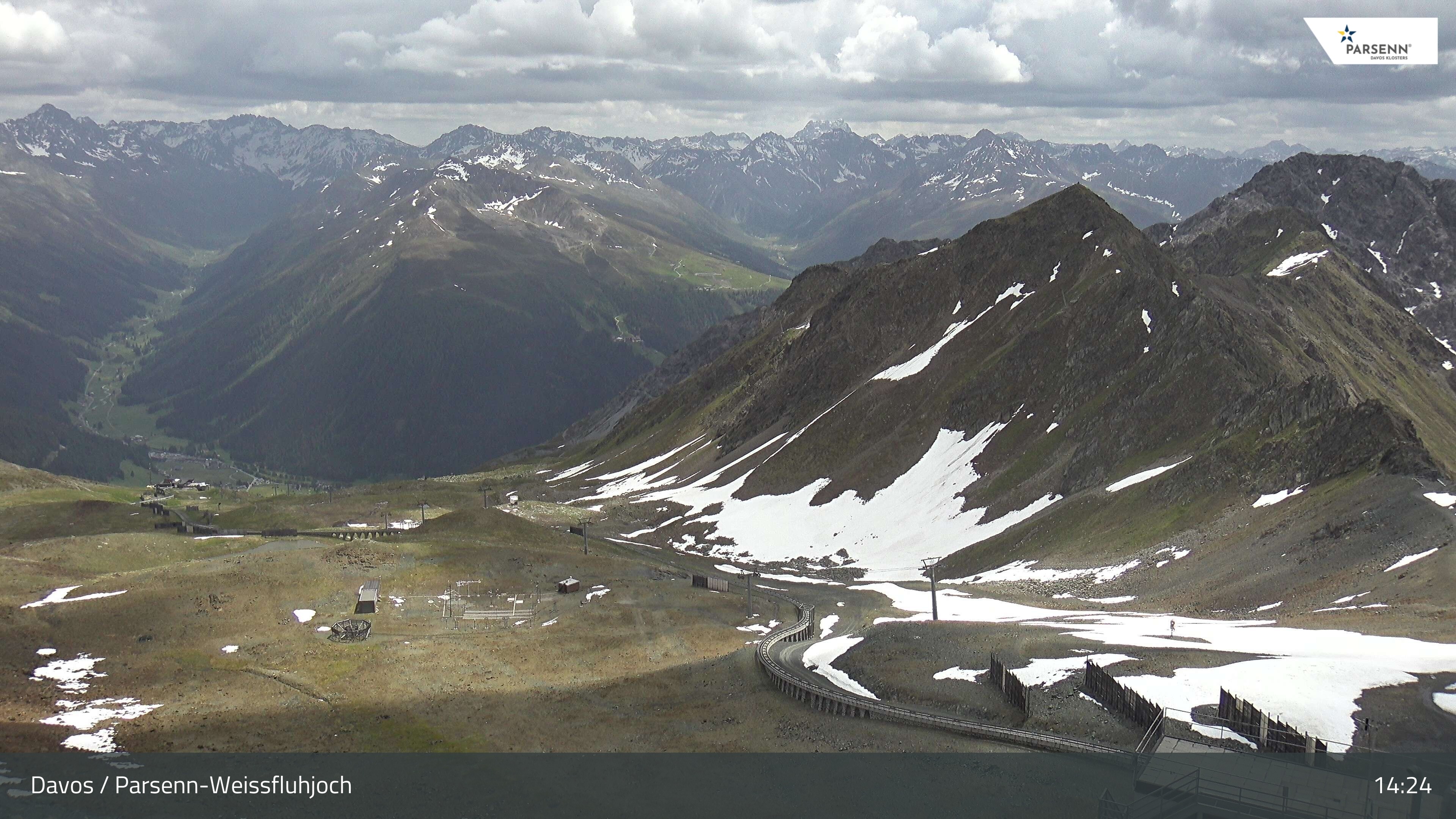 Archiv Foto Webcam Davos Klosters: Parsenn Weissfluhjoch