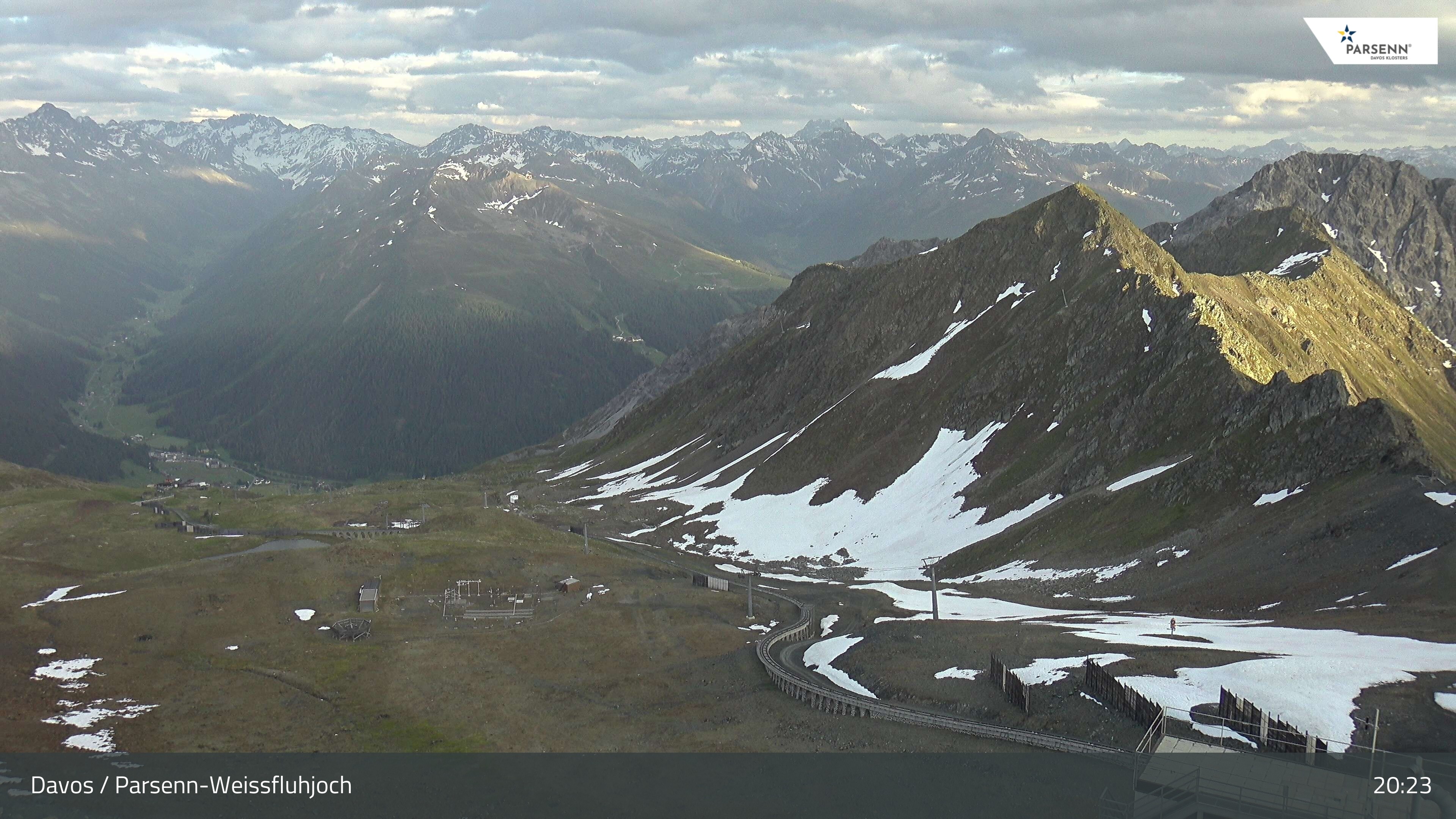 Archiv Foto Webcam Davos Klosters: Parsenn Weissfluhjoch