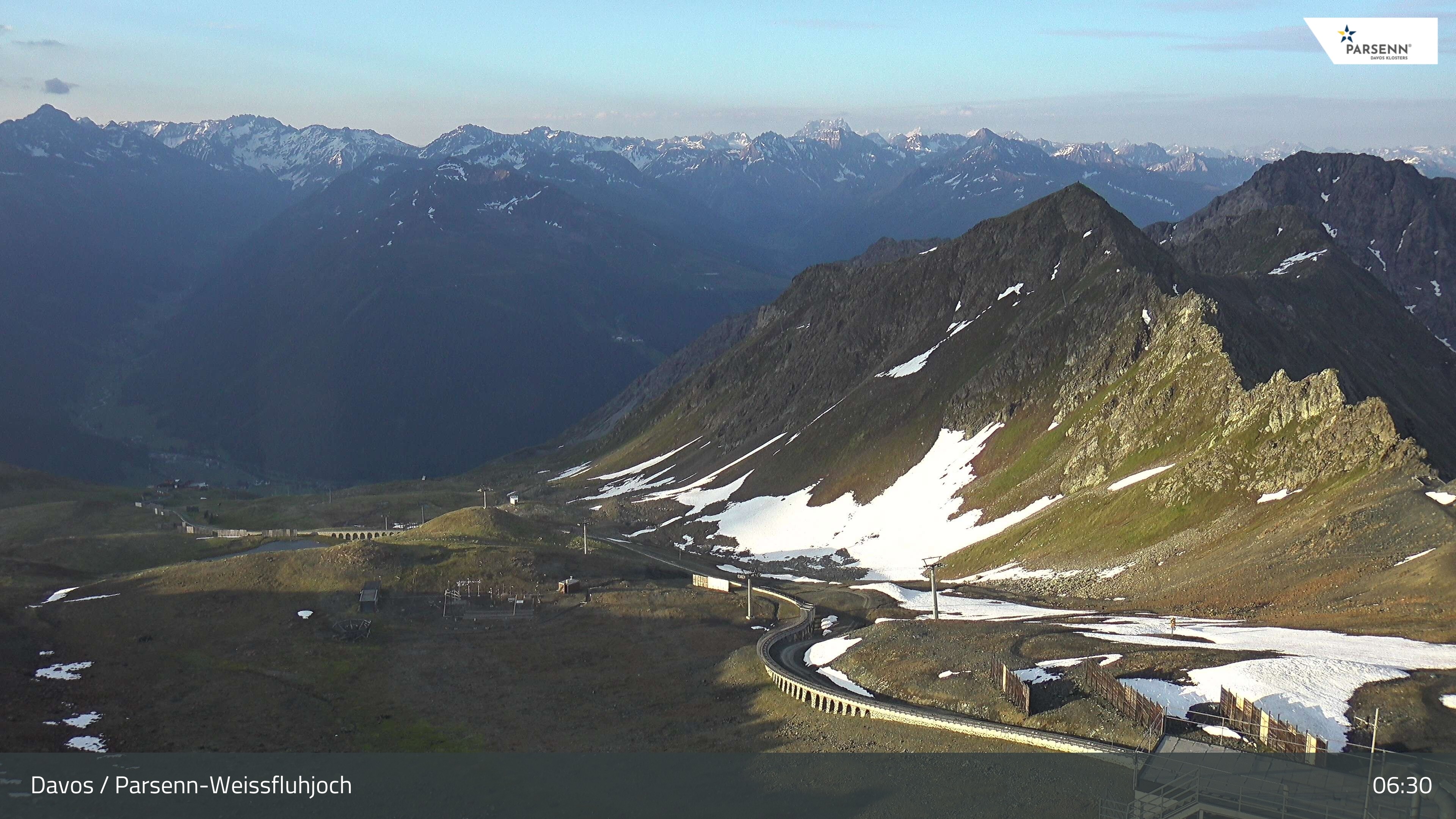 Archiv Foto Webcam Davos Klosters: Parsenn Weissfluhjoch