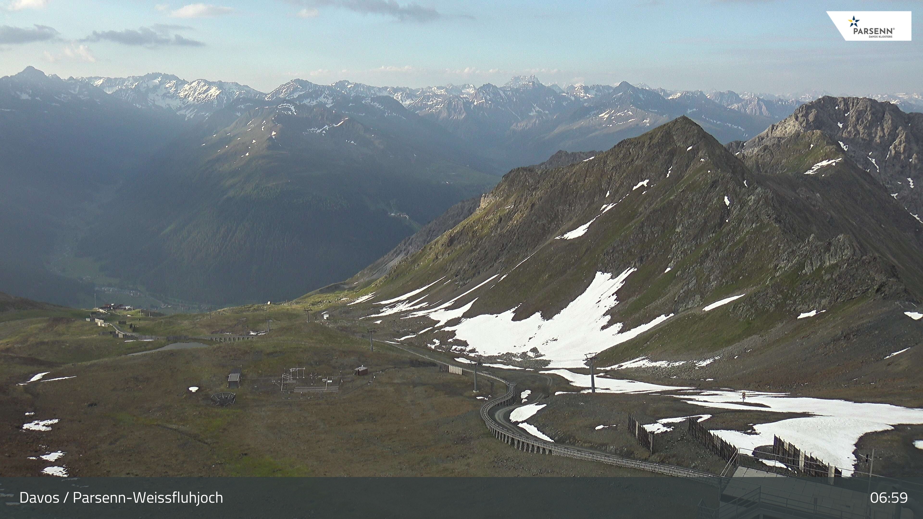 Archiv Foto Webcam Davos Klosters: Parsenn Weissfluhjoch