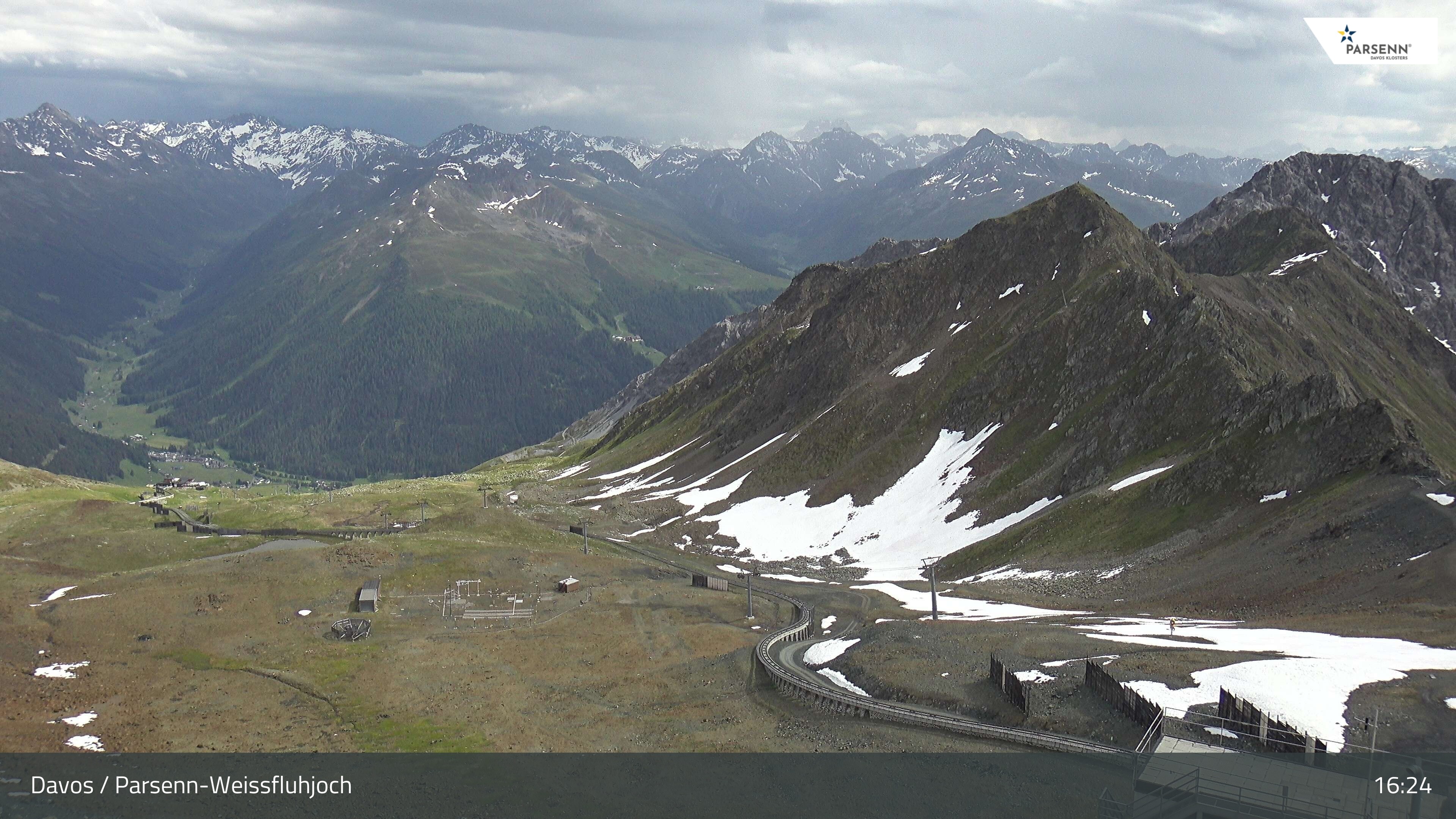Archived image Webcam Parsenn: Blickrichtung Dorftäli