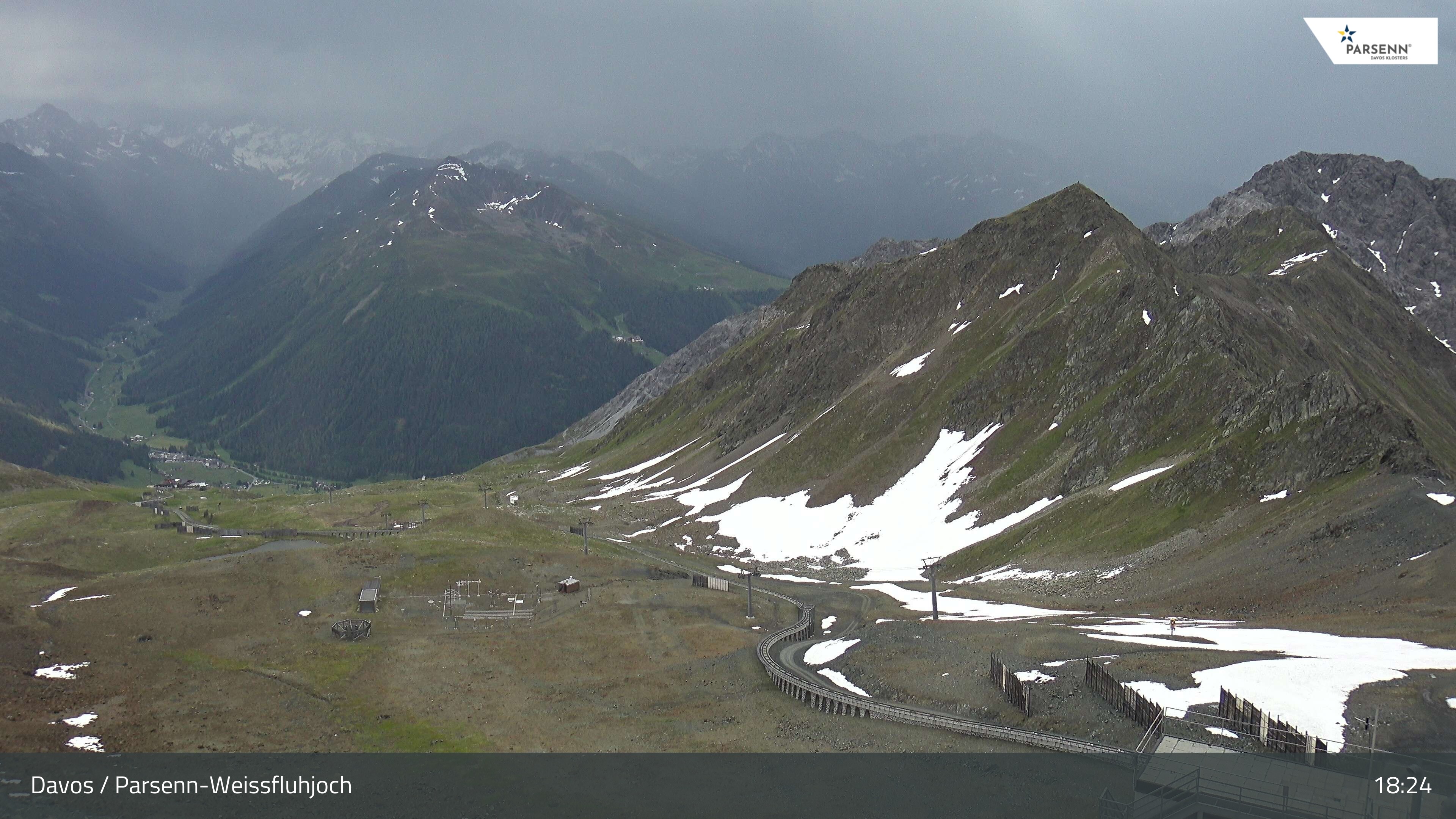 Archived image Webcam Parsenn: Blickrichtung Dorftäli